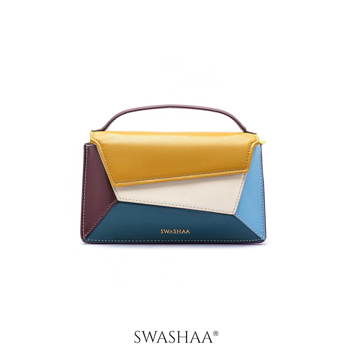 Drea Leather Sling Bag Hazel