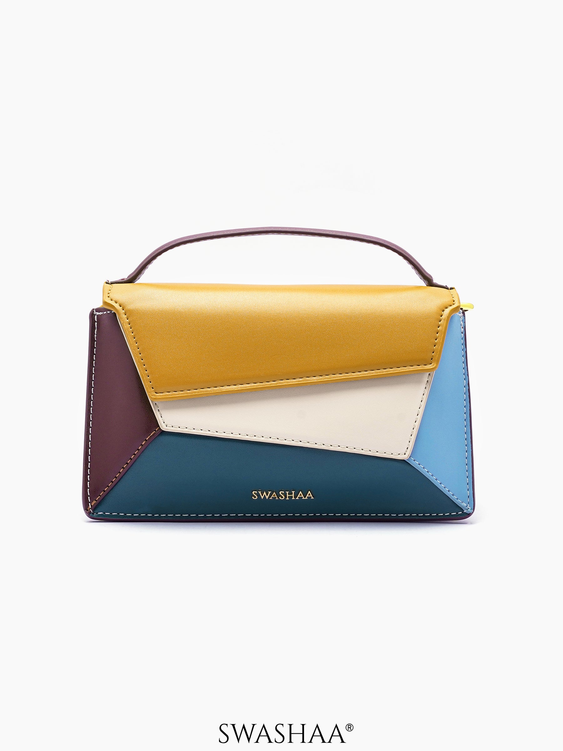 Drea Leather Sling Bag Hazel
