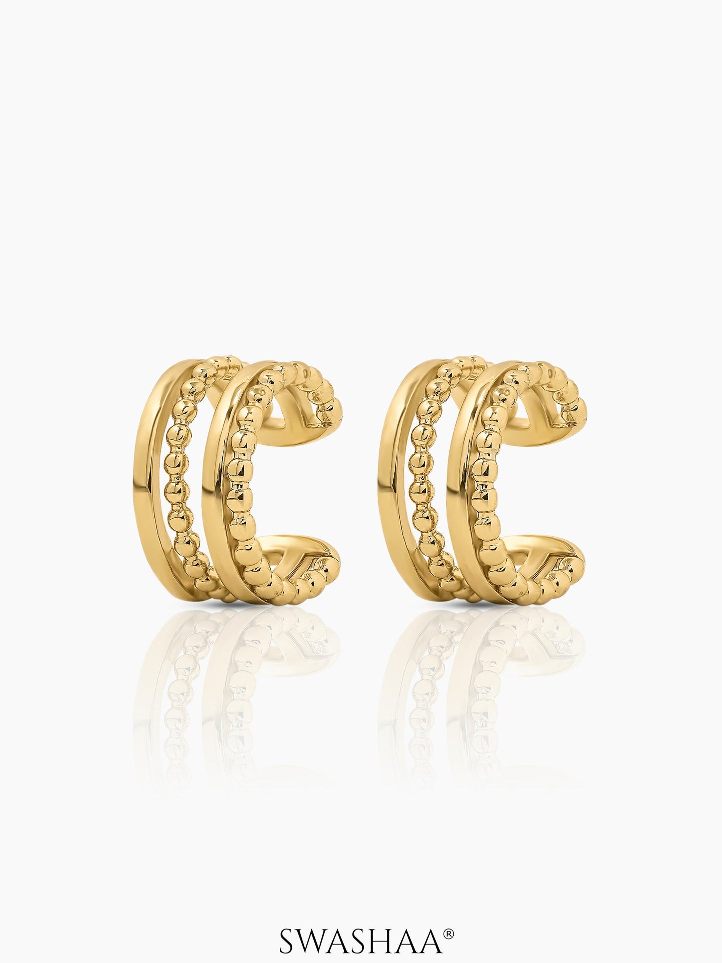Eiran Multilayered Ear Cuffs