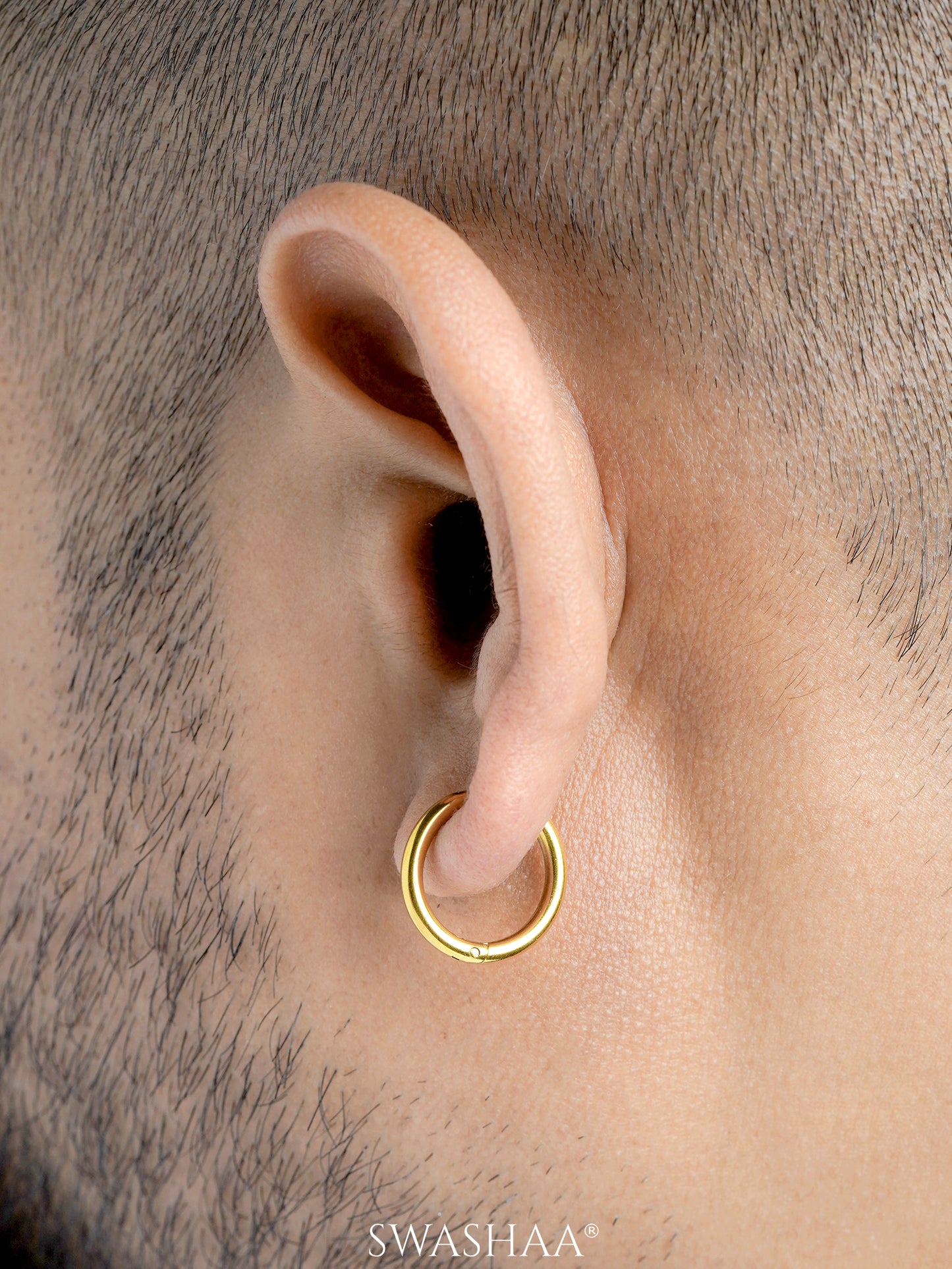 Elco Men's Hoop Earrings