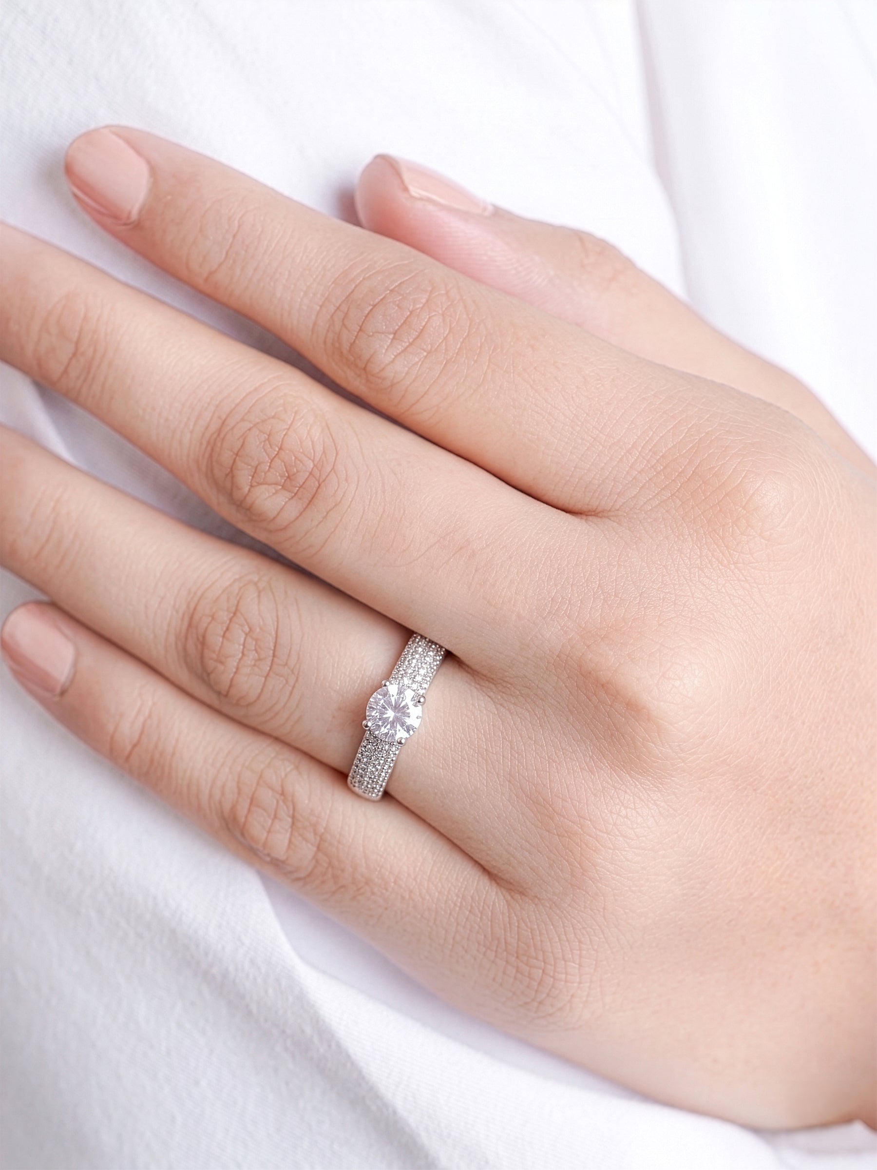 Elowyn Solitaire Ring