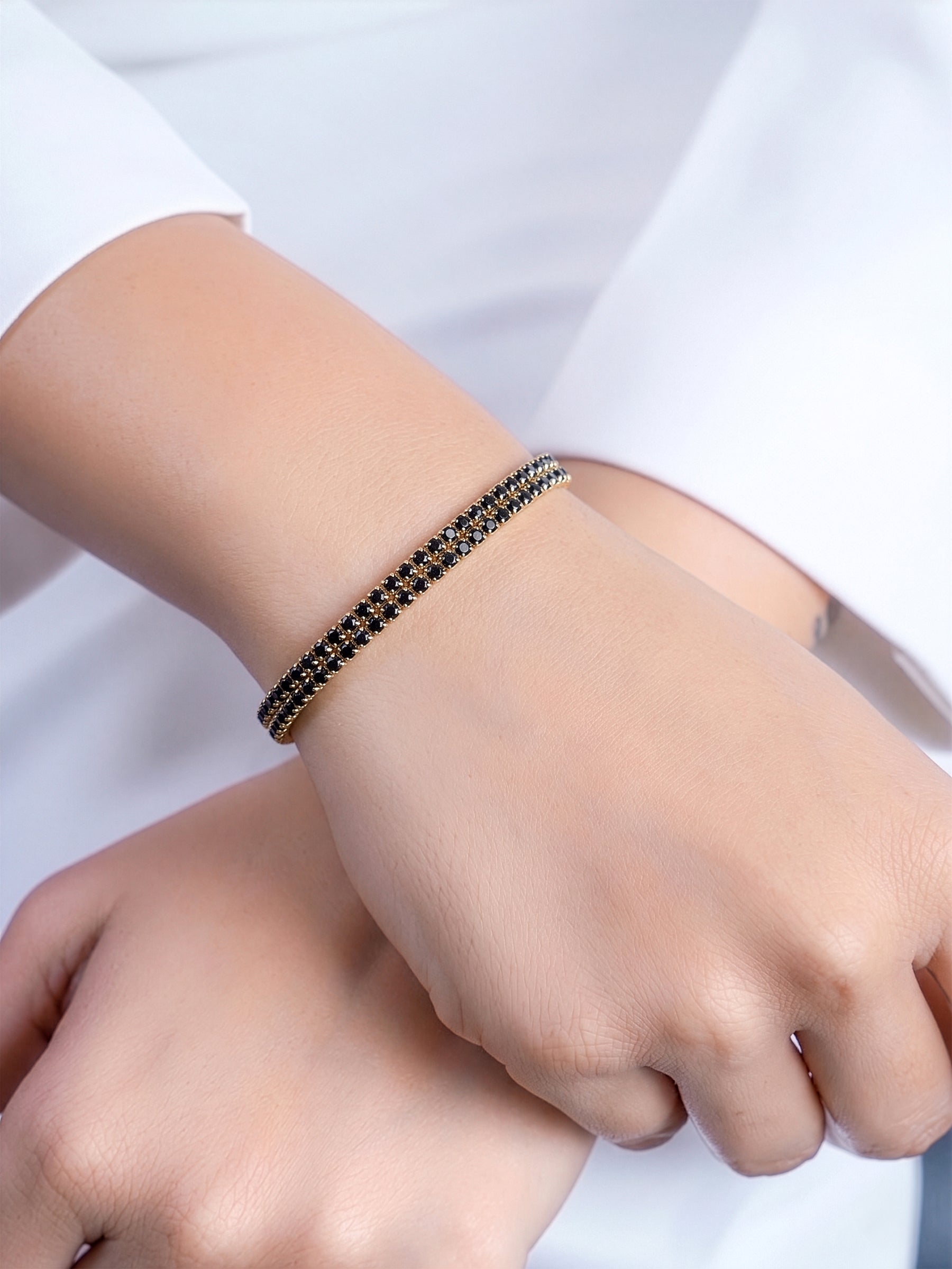 Elvra Diamond Tennis Women's Bracelet