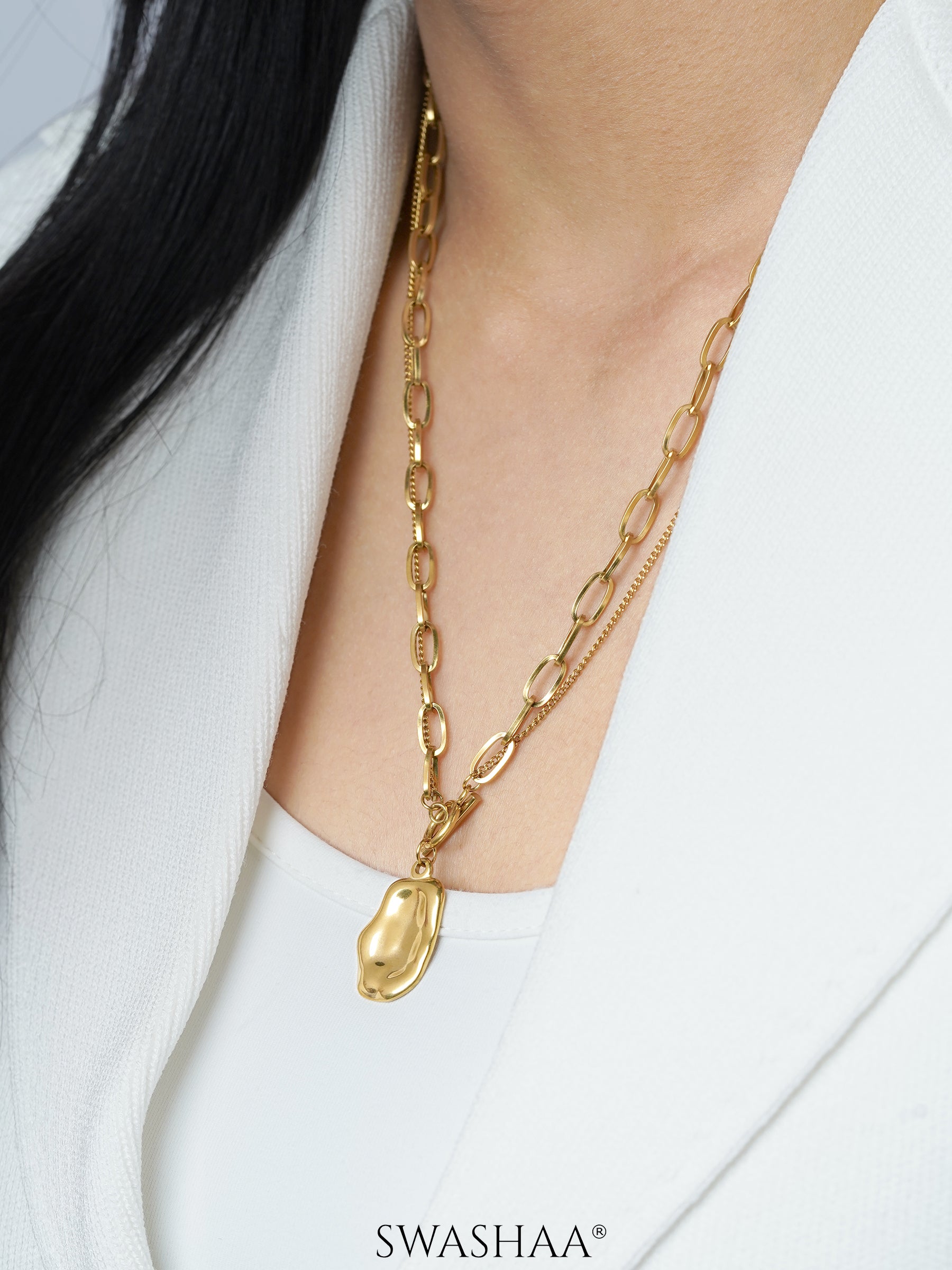 Eshara 18K Gold Plated Necklace