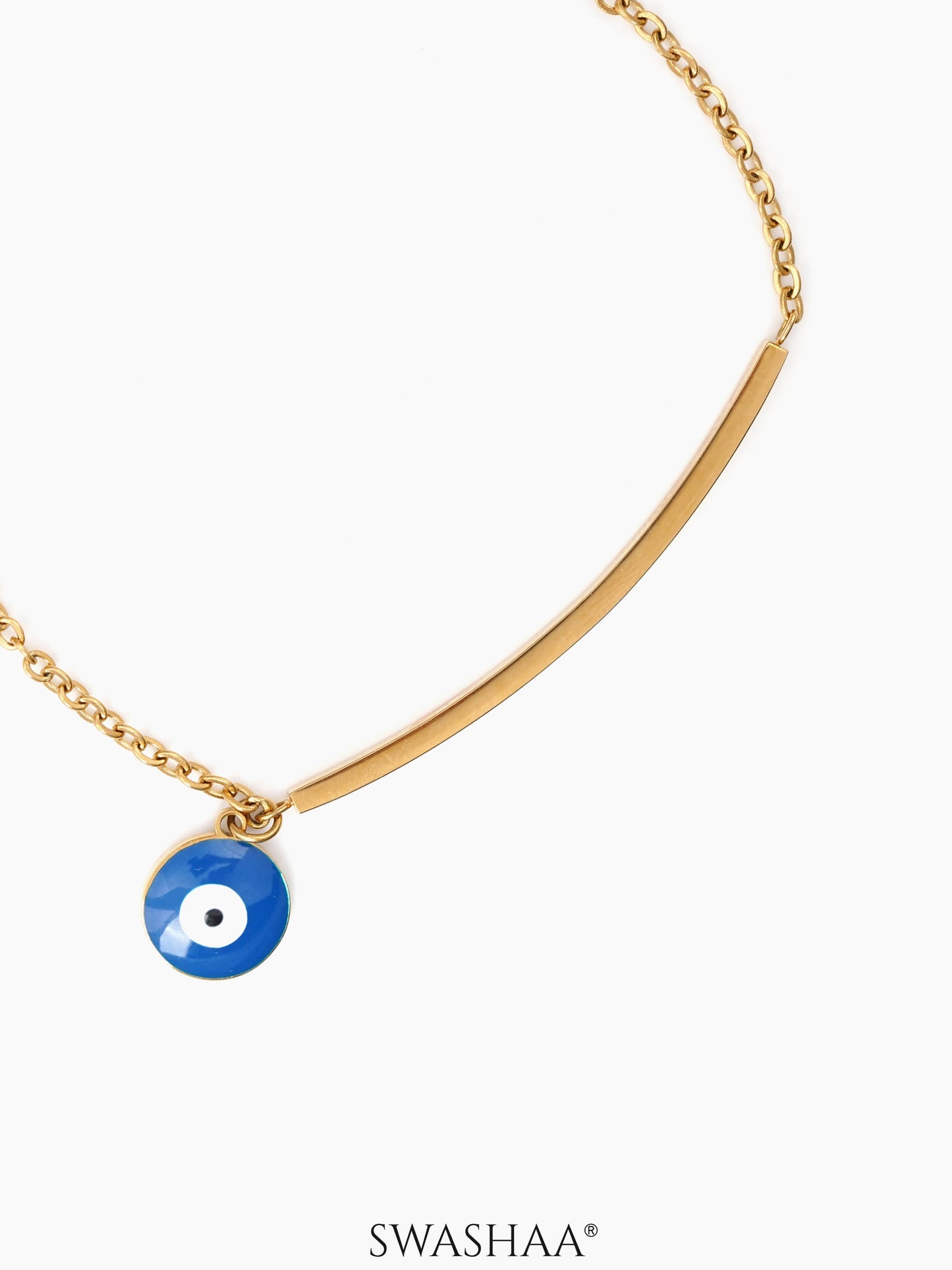 Evil Eye Bar Men's Bracelet
