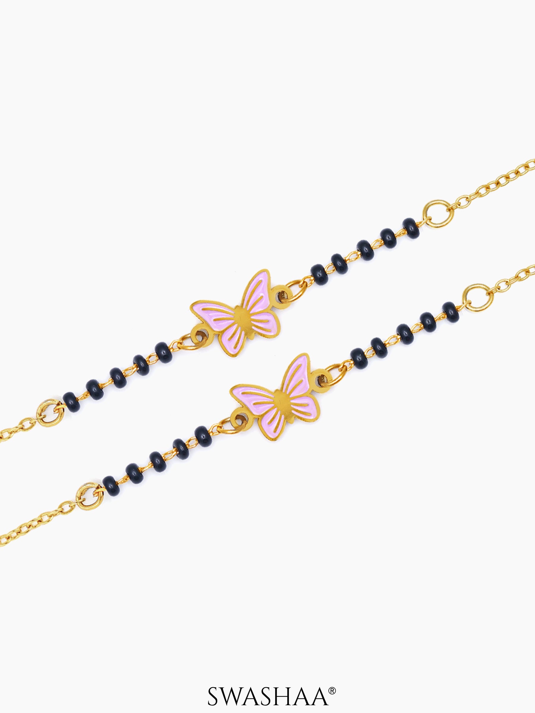 Flutter Grace 18K Gold Plated Kid's Nazariya Bracelet