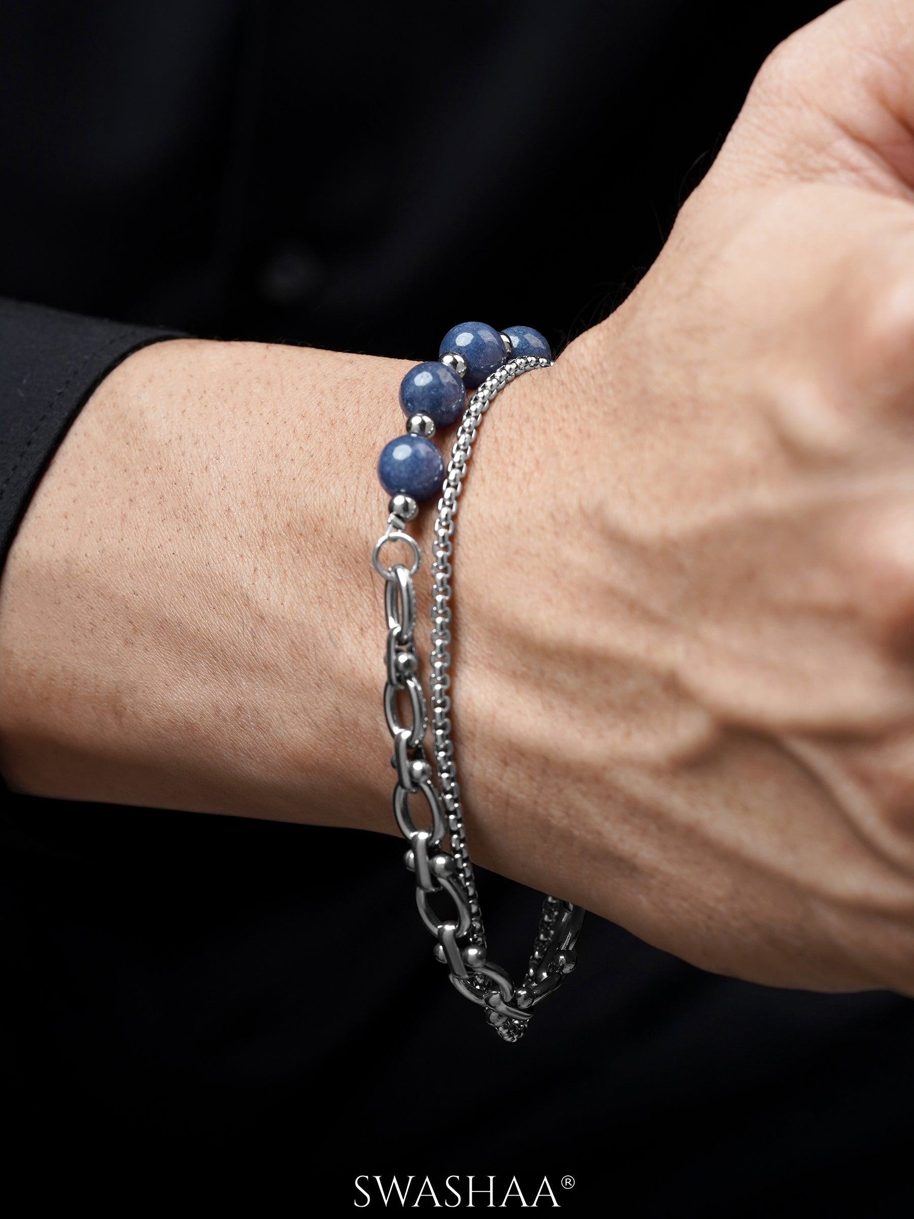 Franso Men's Beaded Bracelet