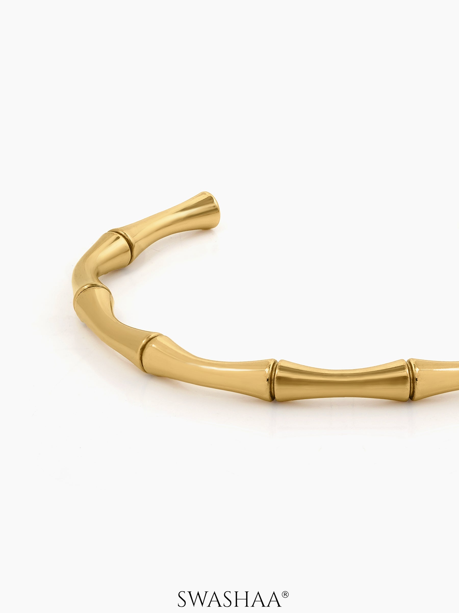 Gianella Bamboo Link Cuff Bracelet
