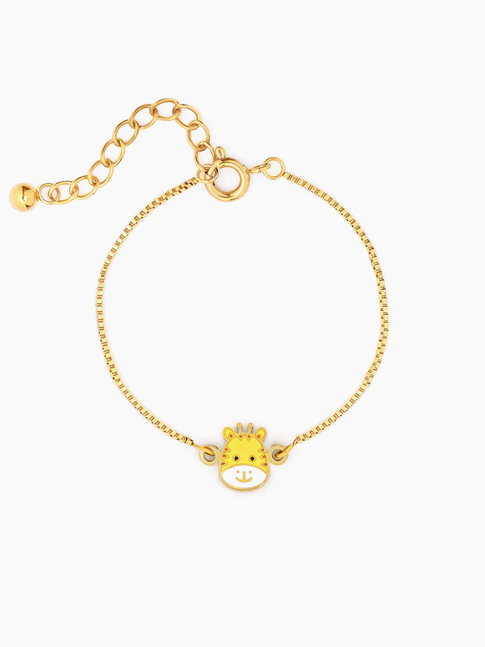 Gigi Giraffe 18K Gold Plated Kid's Bracelet Gold