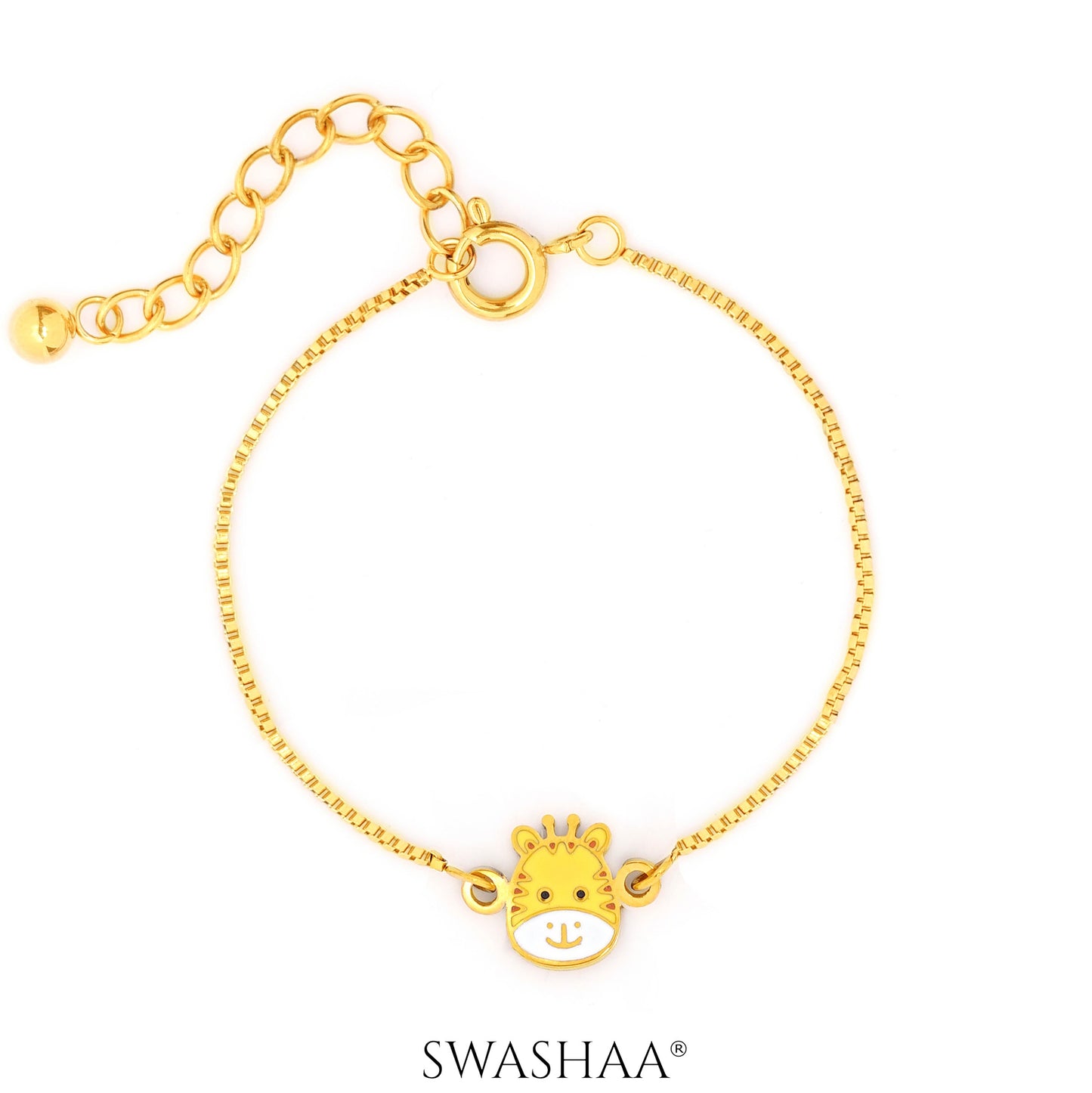 Gigi Giraffe 18K Gold Plated Kid's Bracelet Gold