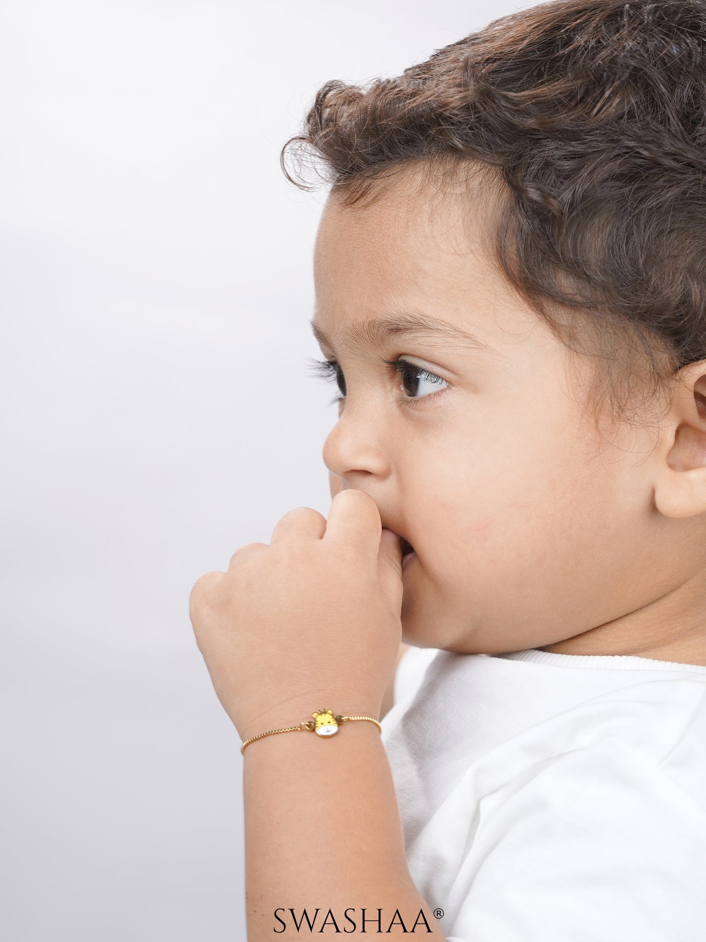 Gigi Giraffe 18K Gold Plated Kid's Bracelet