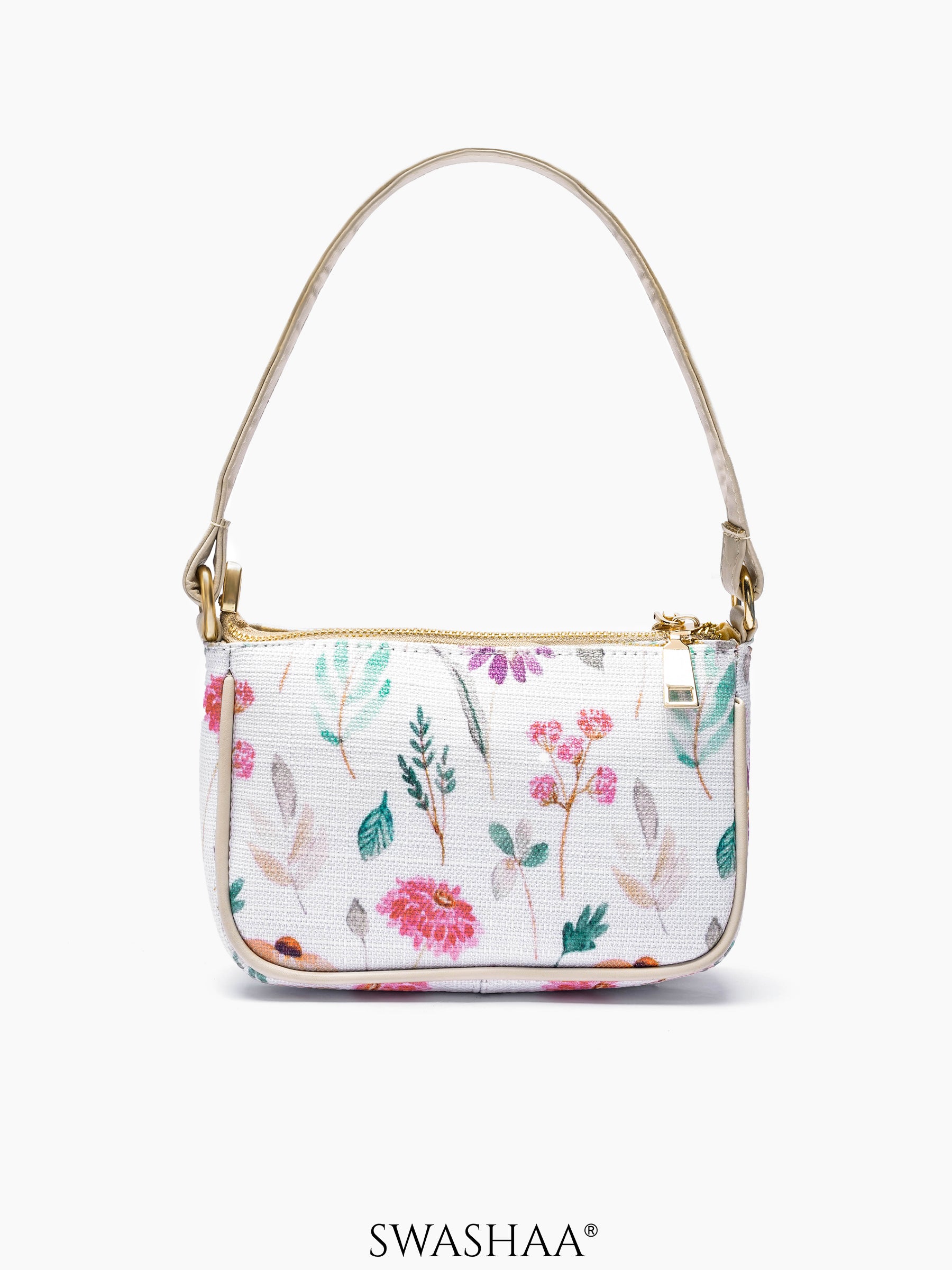 Hobo Mini Shoulder Bag Hobo Print White - Multi Floral