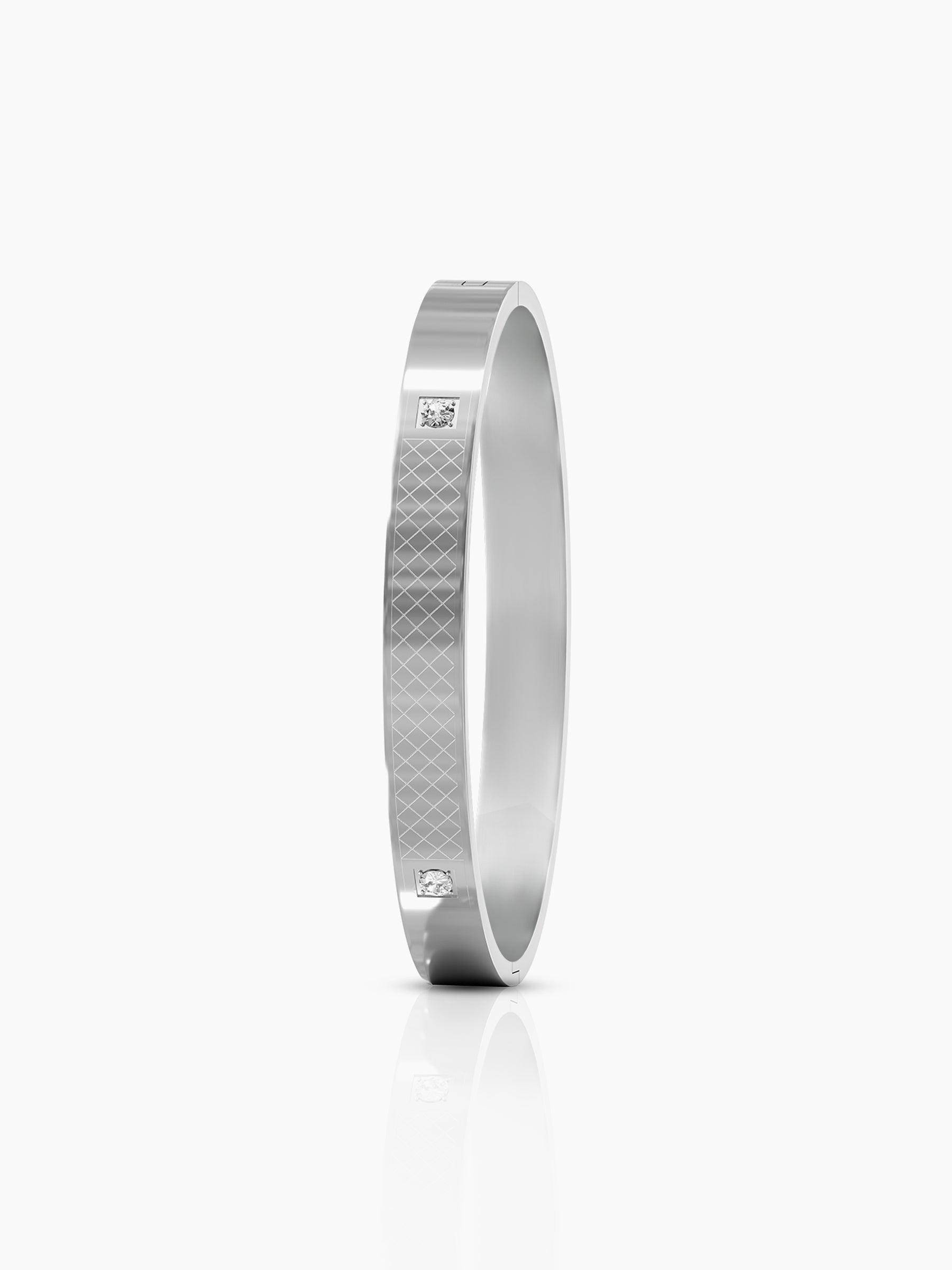 Hector Silver Men's Kada Silver
