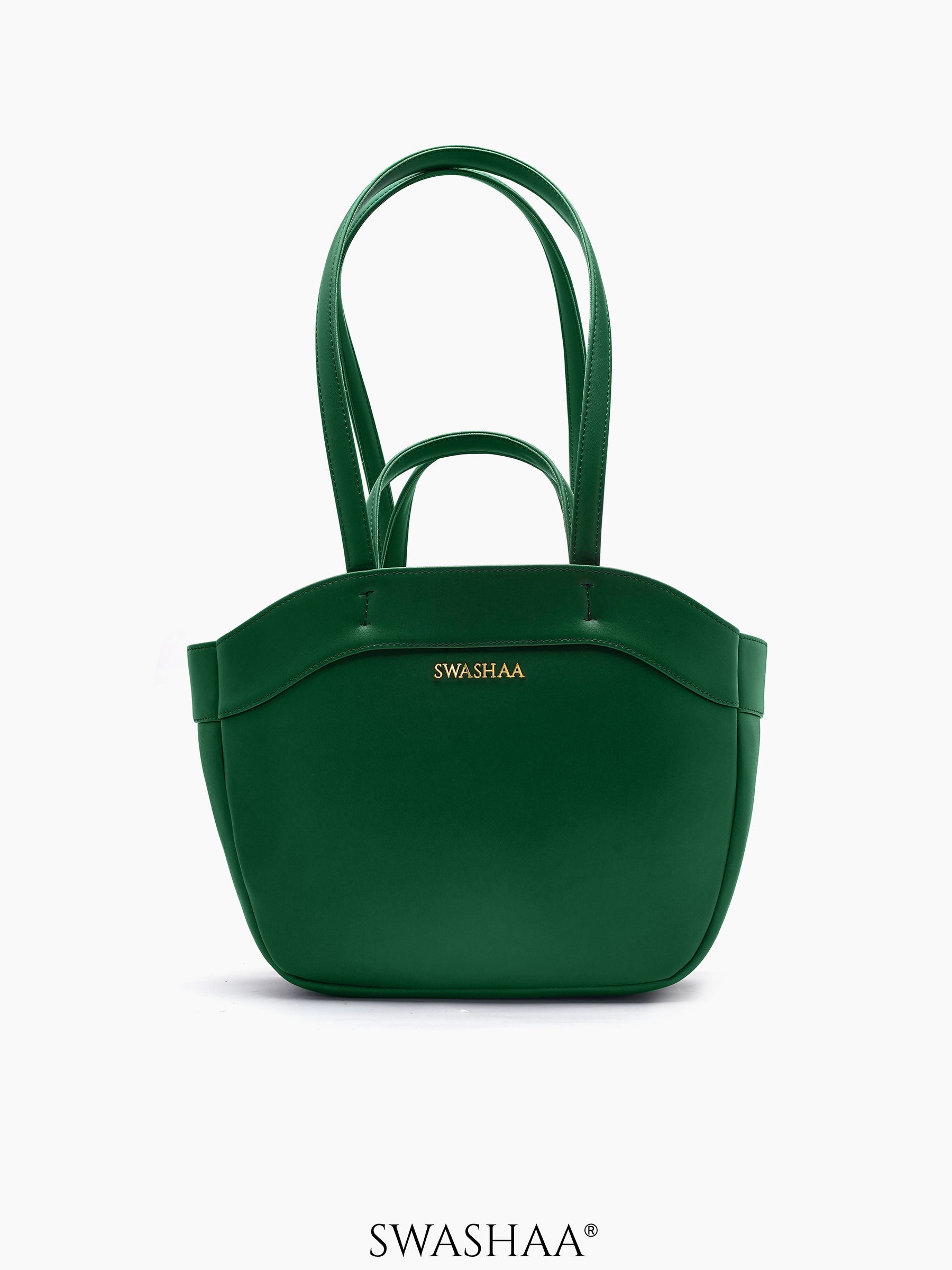 Hemi Leather Shoulder Bag Green