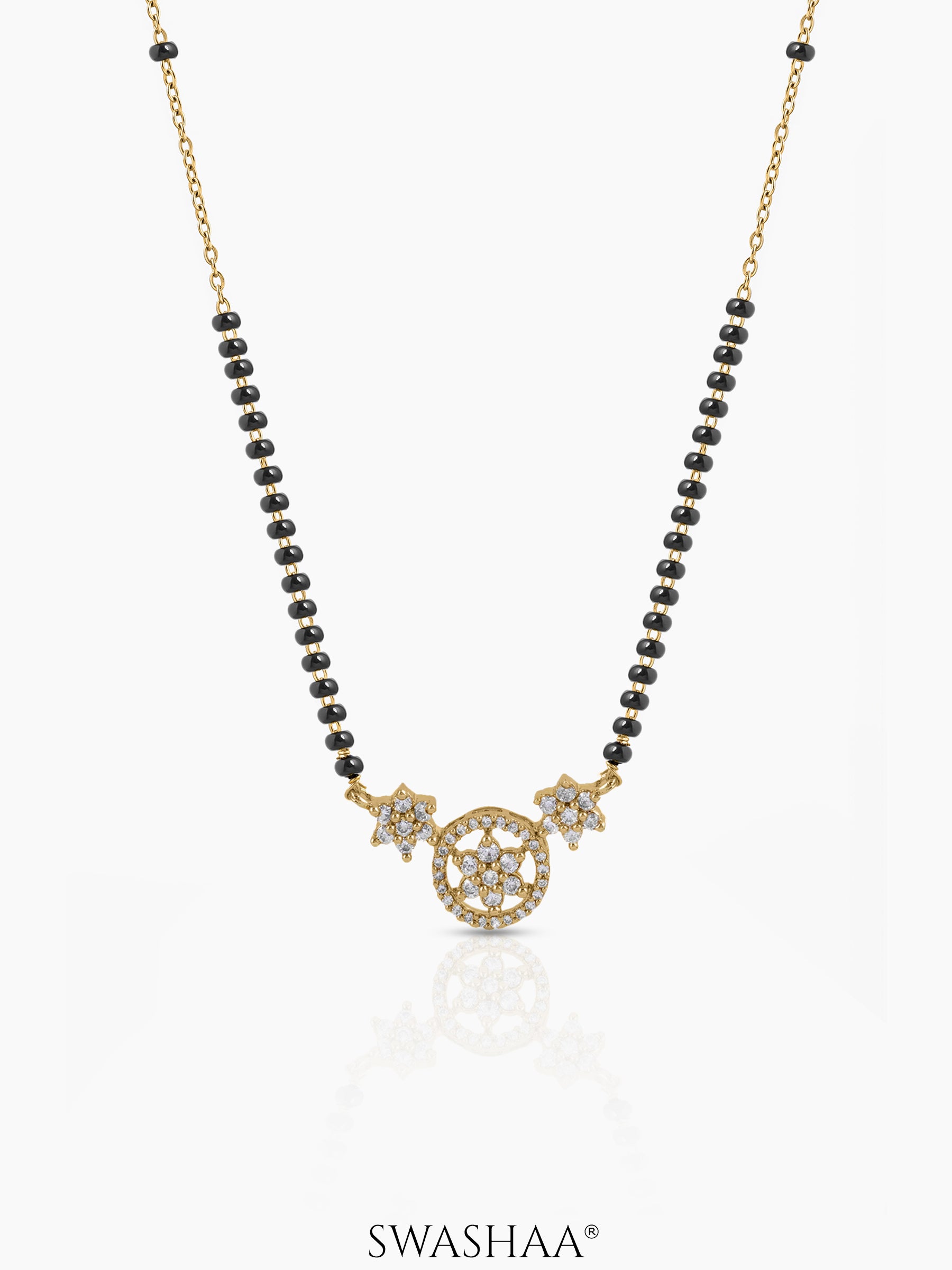 Vrashi 18K Gold Plated Mangalsutra Gold