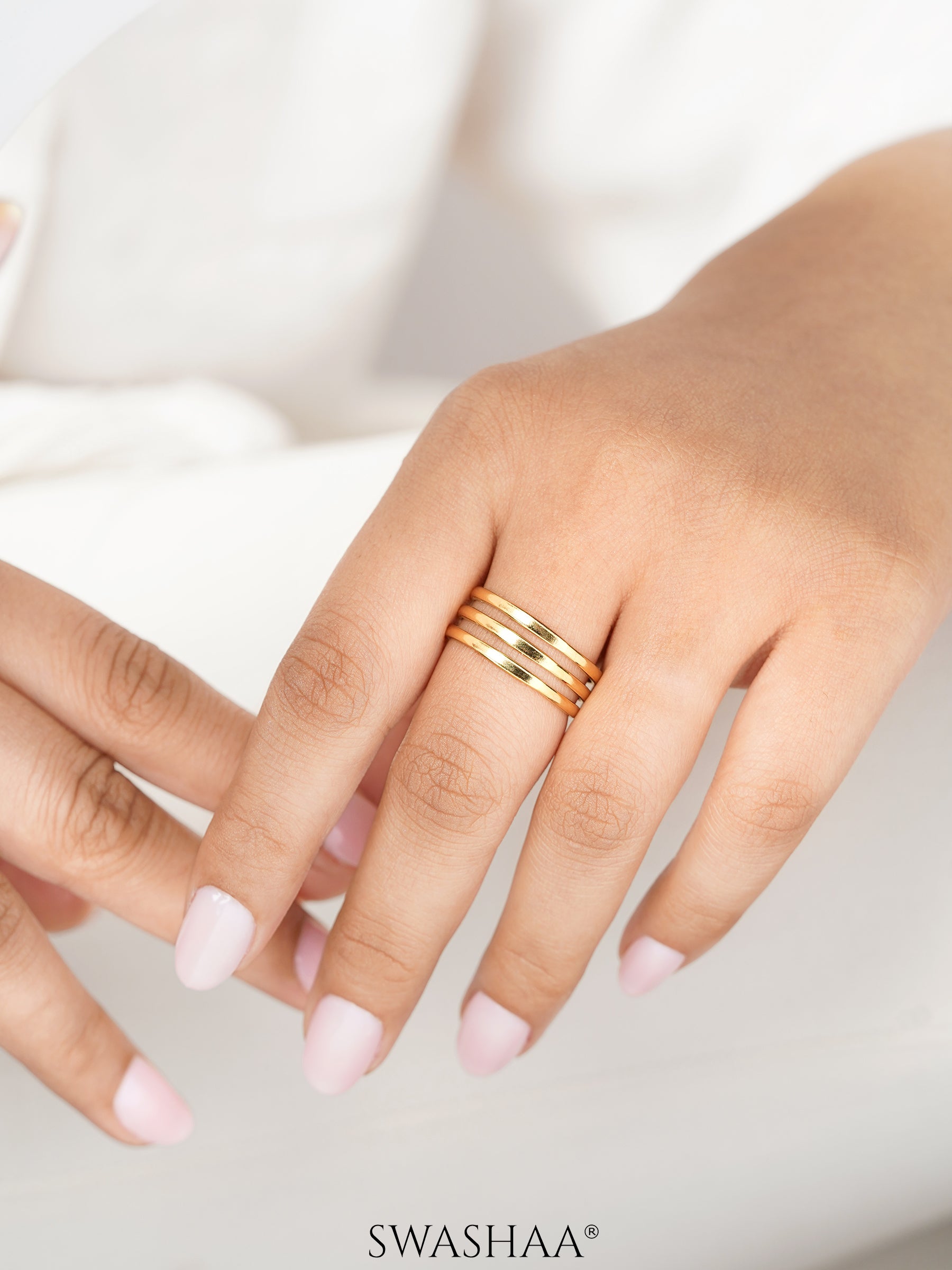 Irya 18K Gold Plated Ring