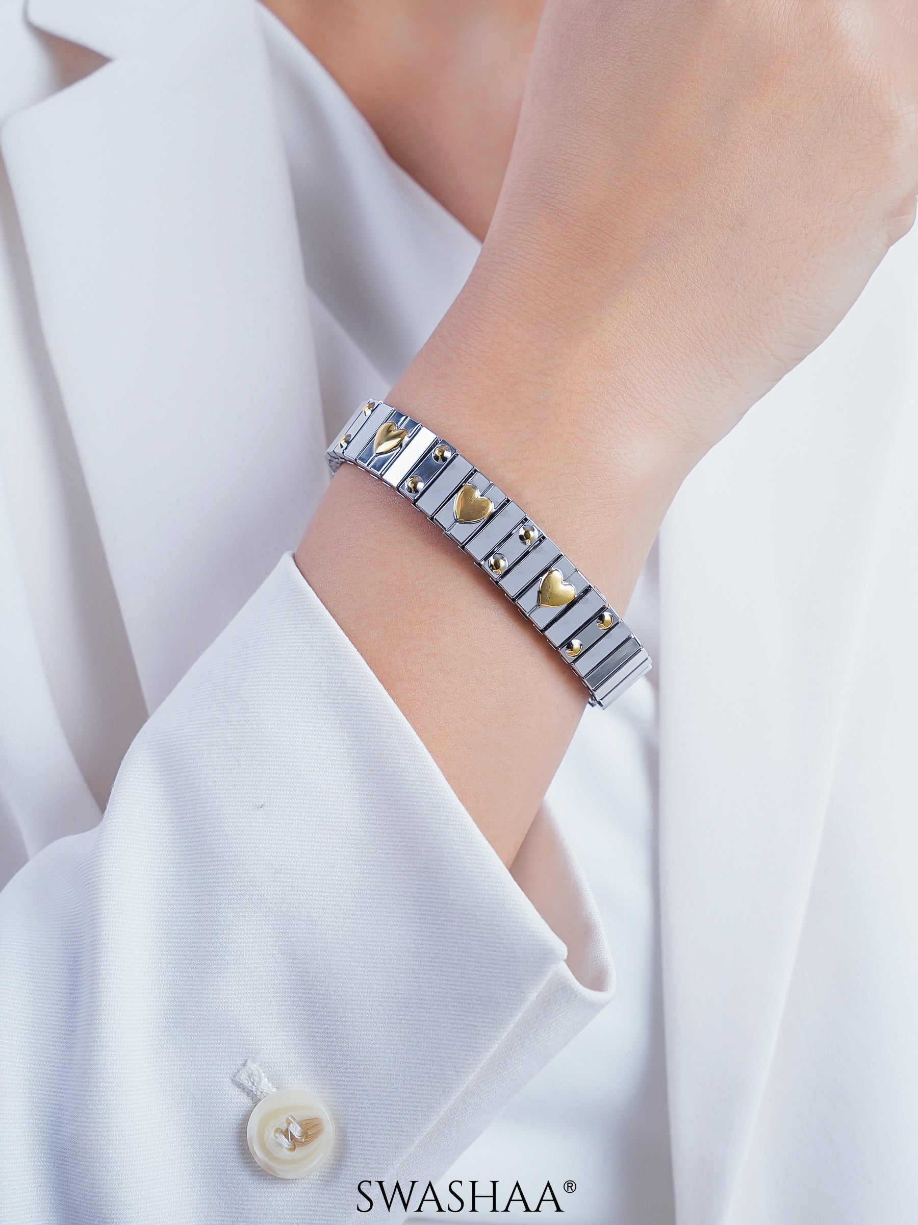 Ishra Heart Bracelet