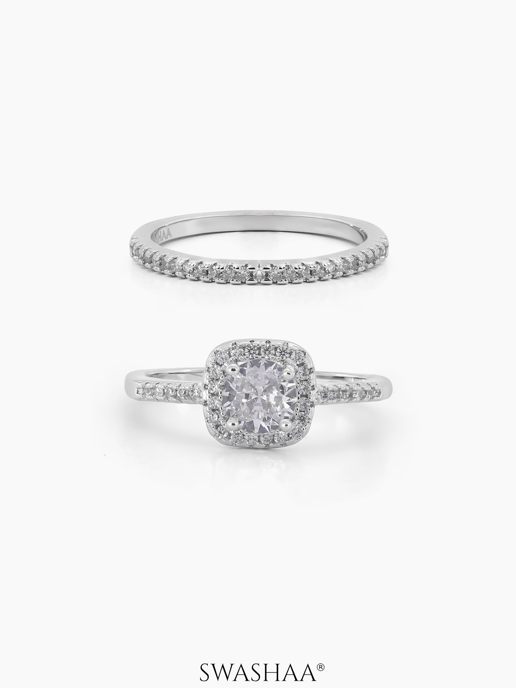 Ivara Cushion Solitaire Ring