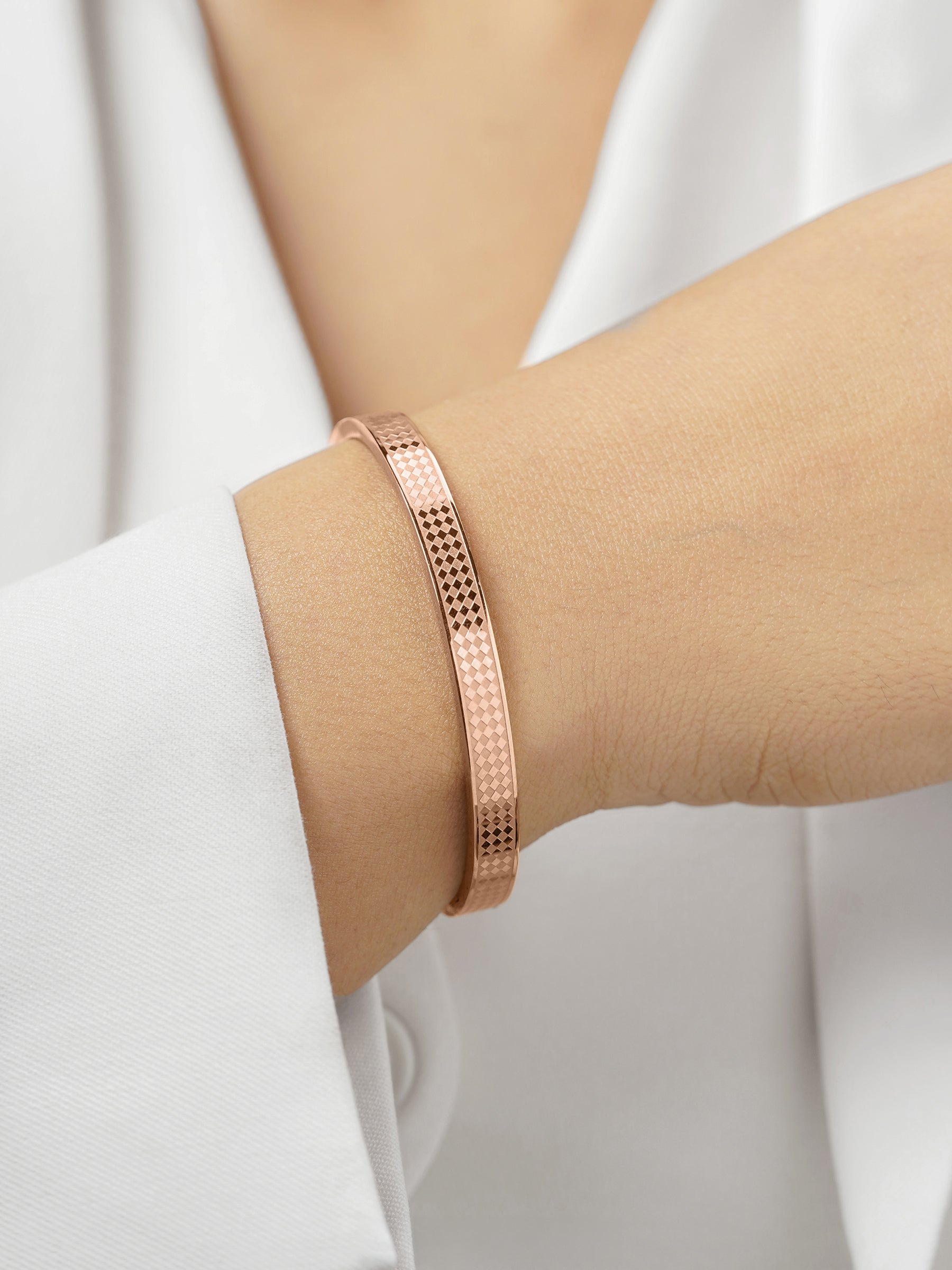 Jaden Rosegold Plated Women's Bracelet
