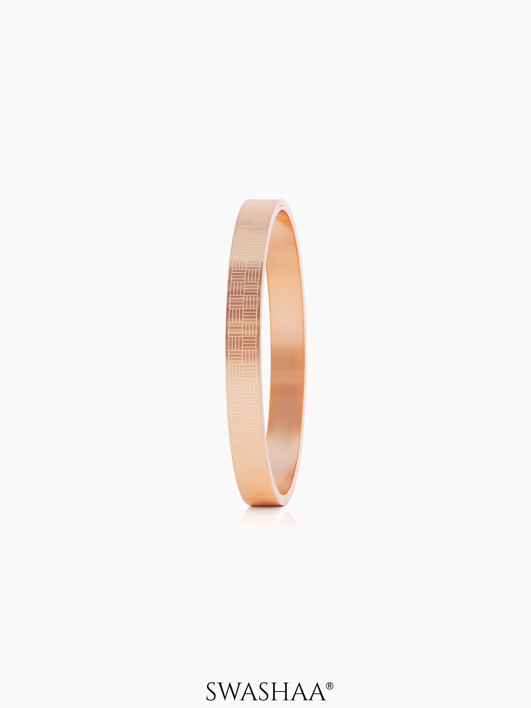 Jax Men's Kada Rosegold Plated