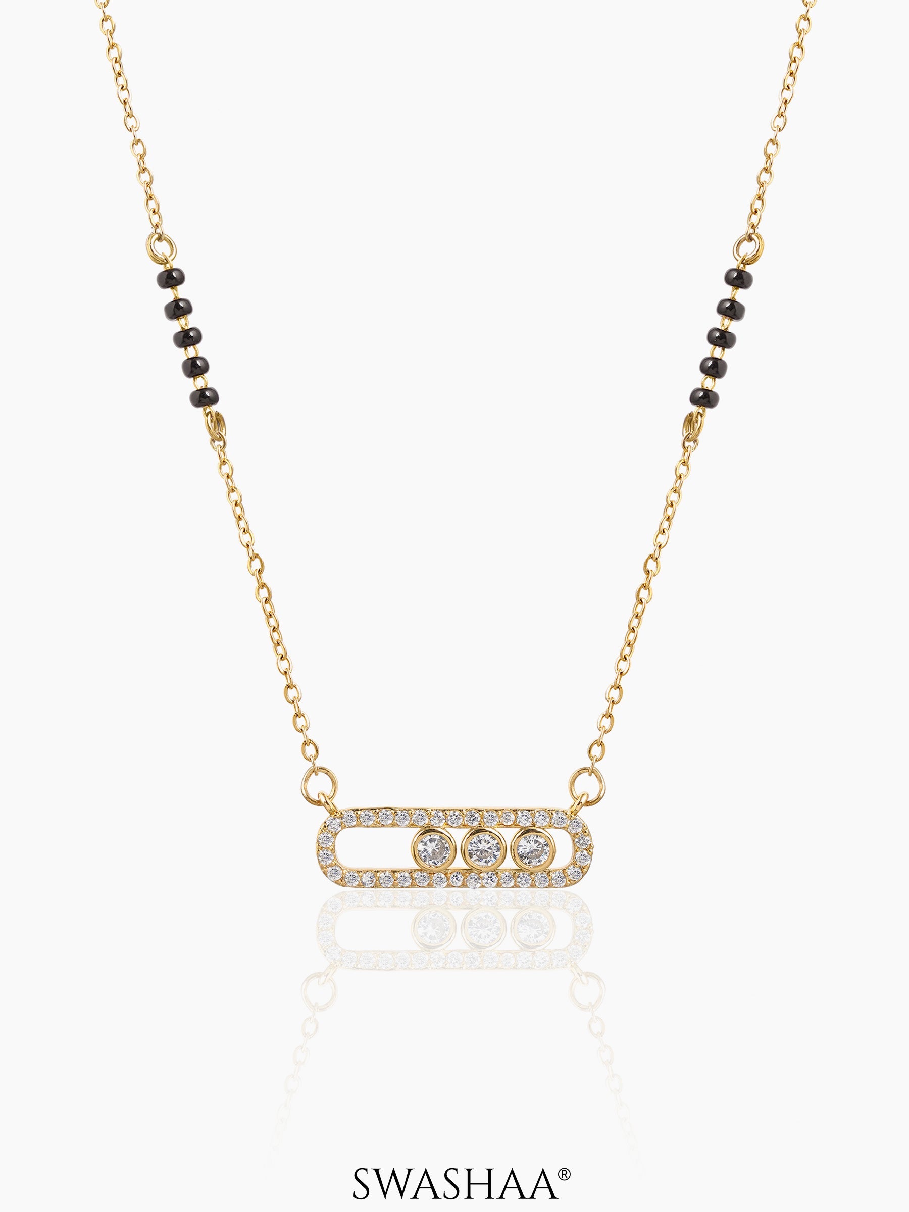 Kaela Trio Mangalsutra 14K Gold Plated