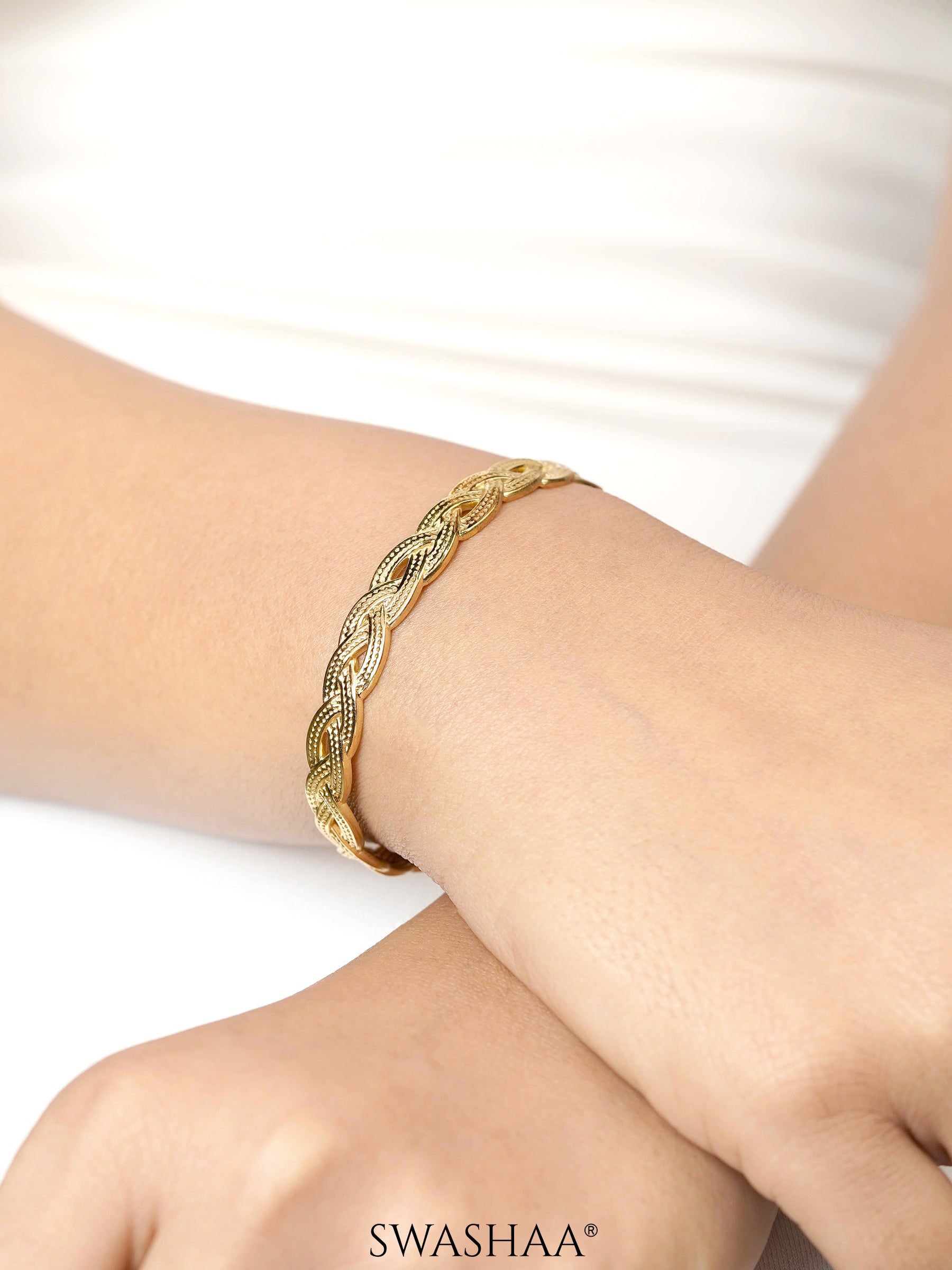 Kanksha 18K Gold Plated Bracelet