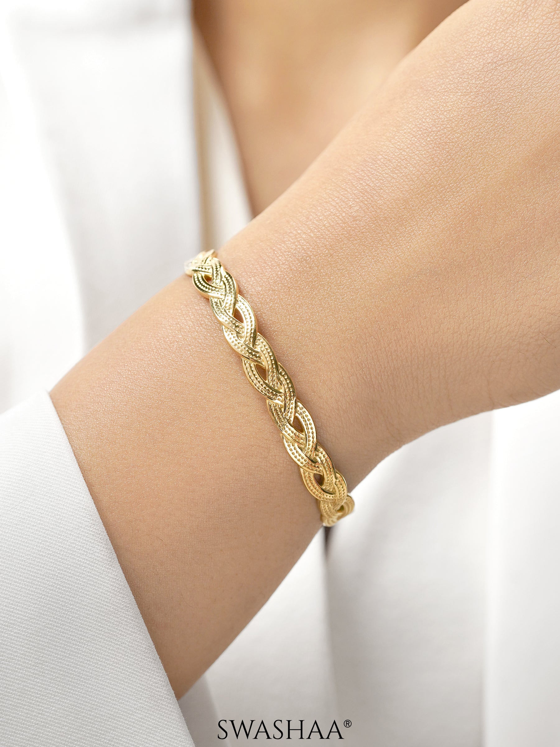 Kanksha 18K Gold Plated Bracelet