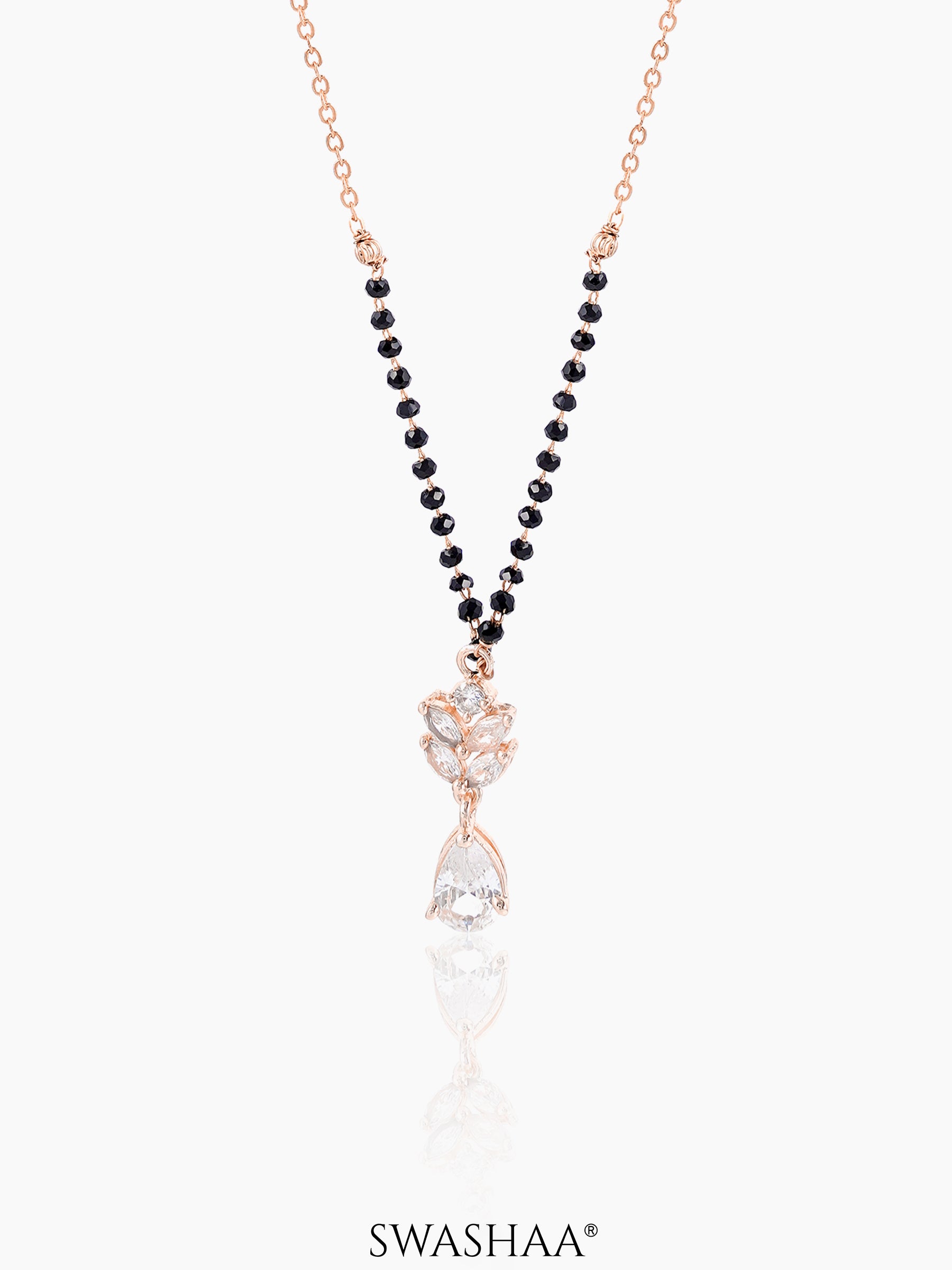 Kasturi Mangalsutra Rosegold Plated