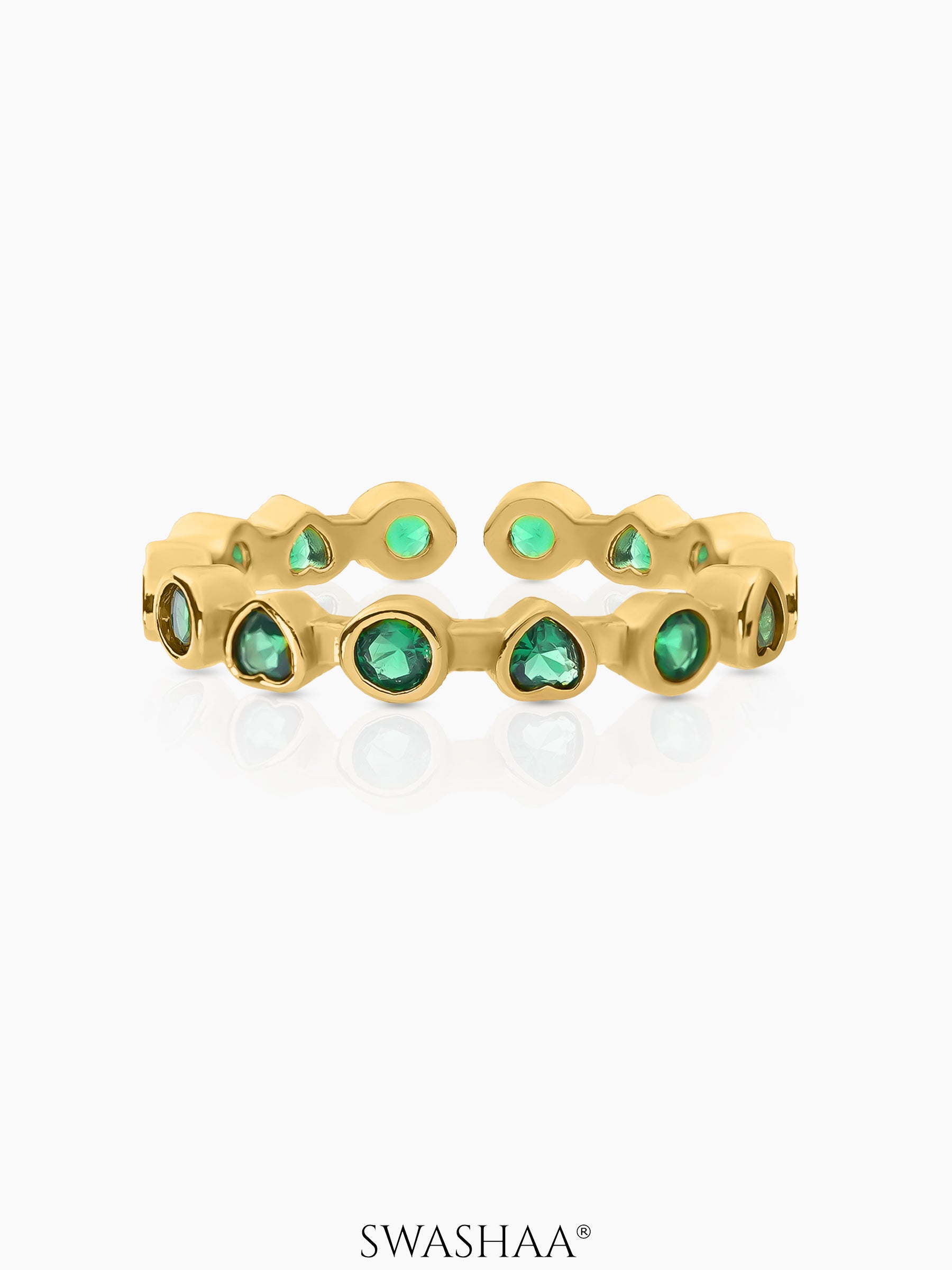 Katherine 18K Gold Plated Band Ring