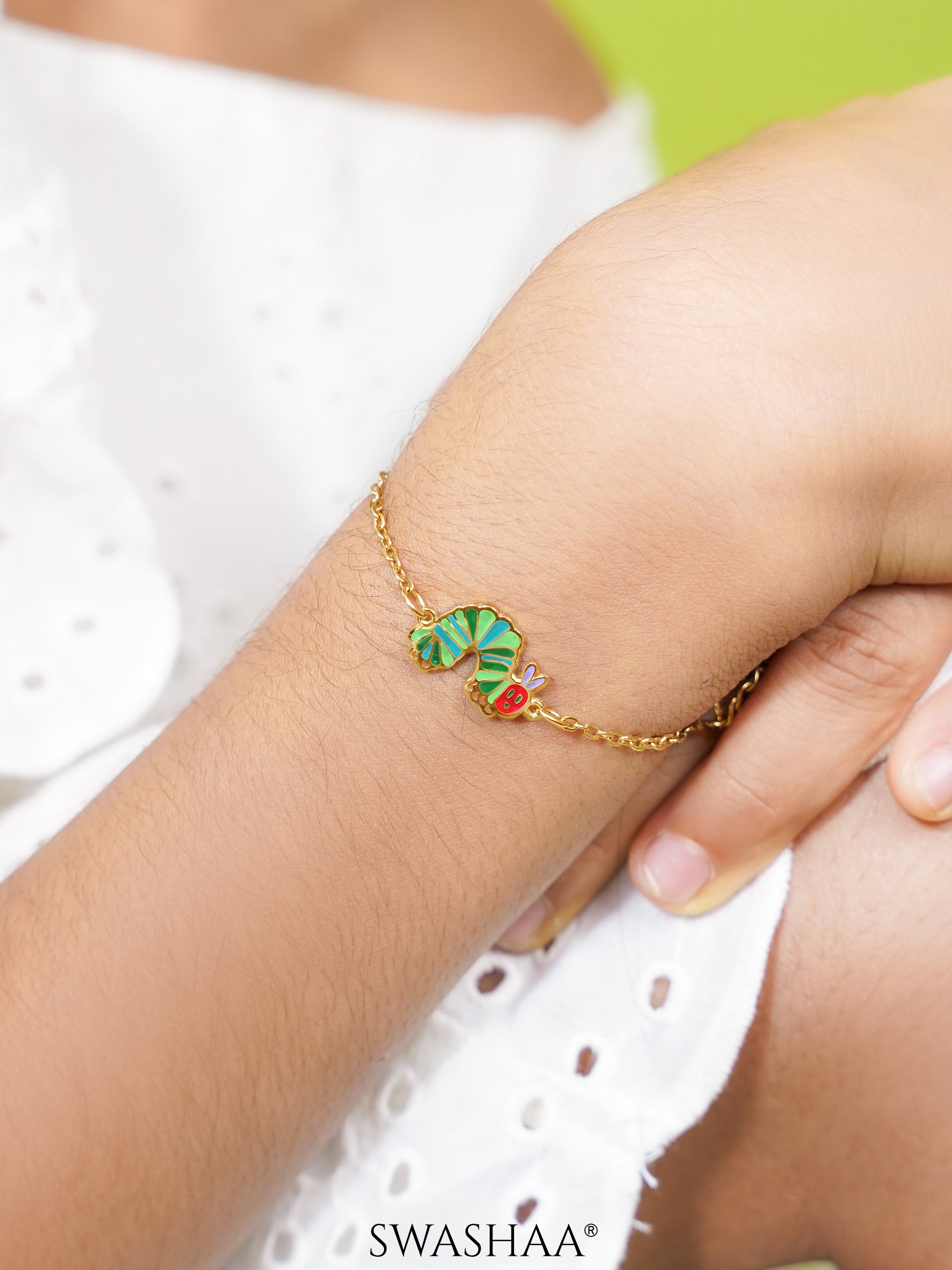Kiro Snail 18K Gold Plated Kid's Bracelet