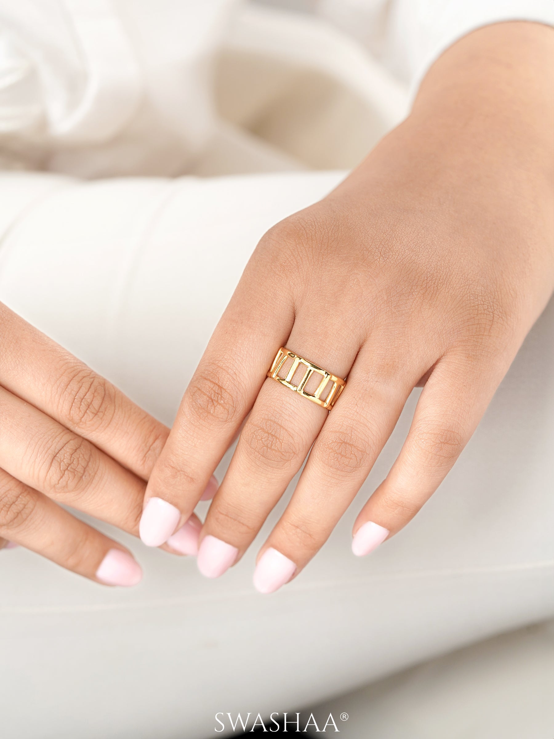 Kiya 18K Gold Plated Ring