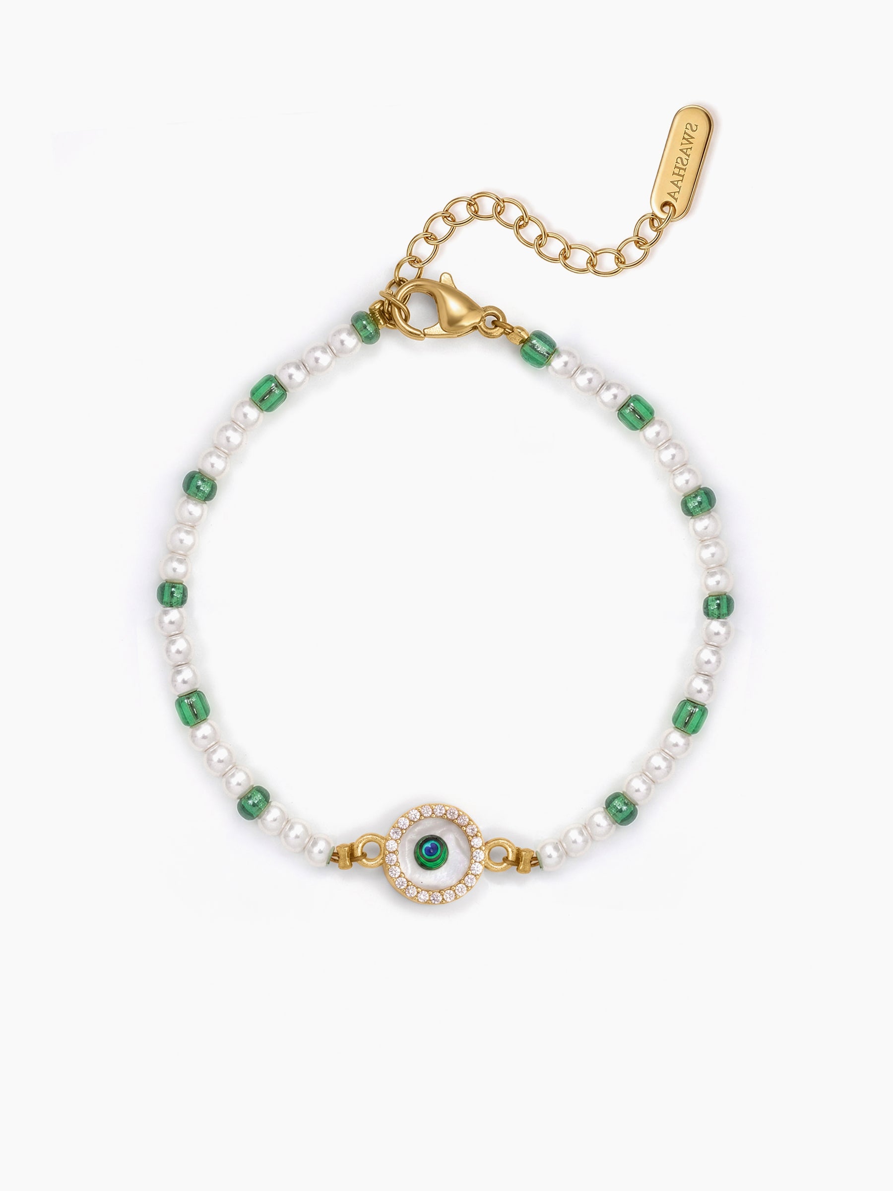 Krishn Pearl 18K Gold Plated Rakhi Gold