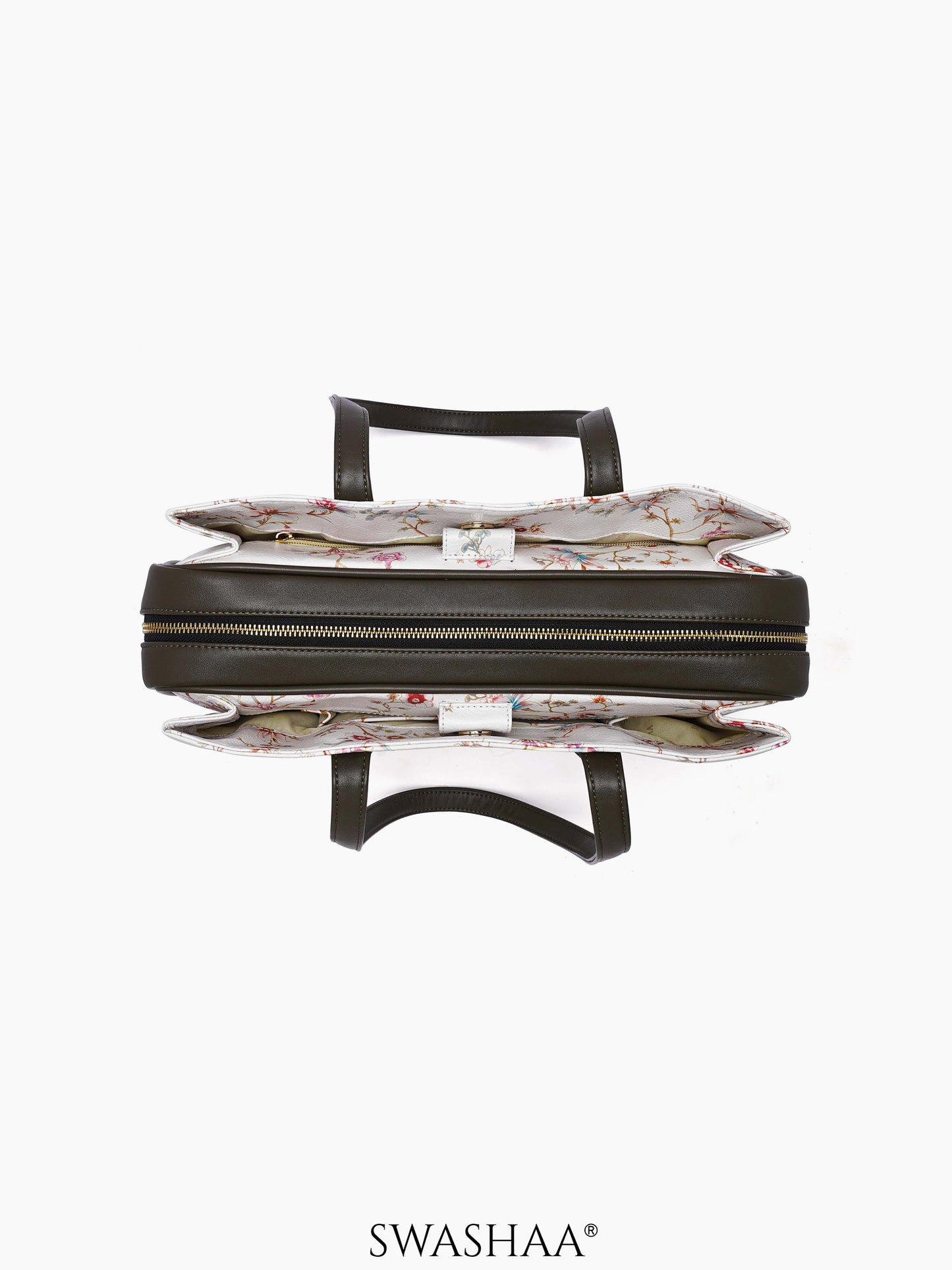 Lavish Loom Leather Tote Bag