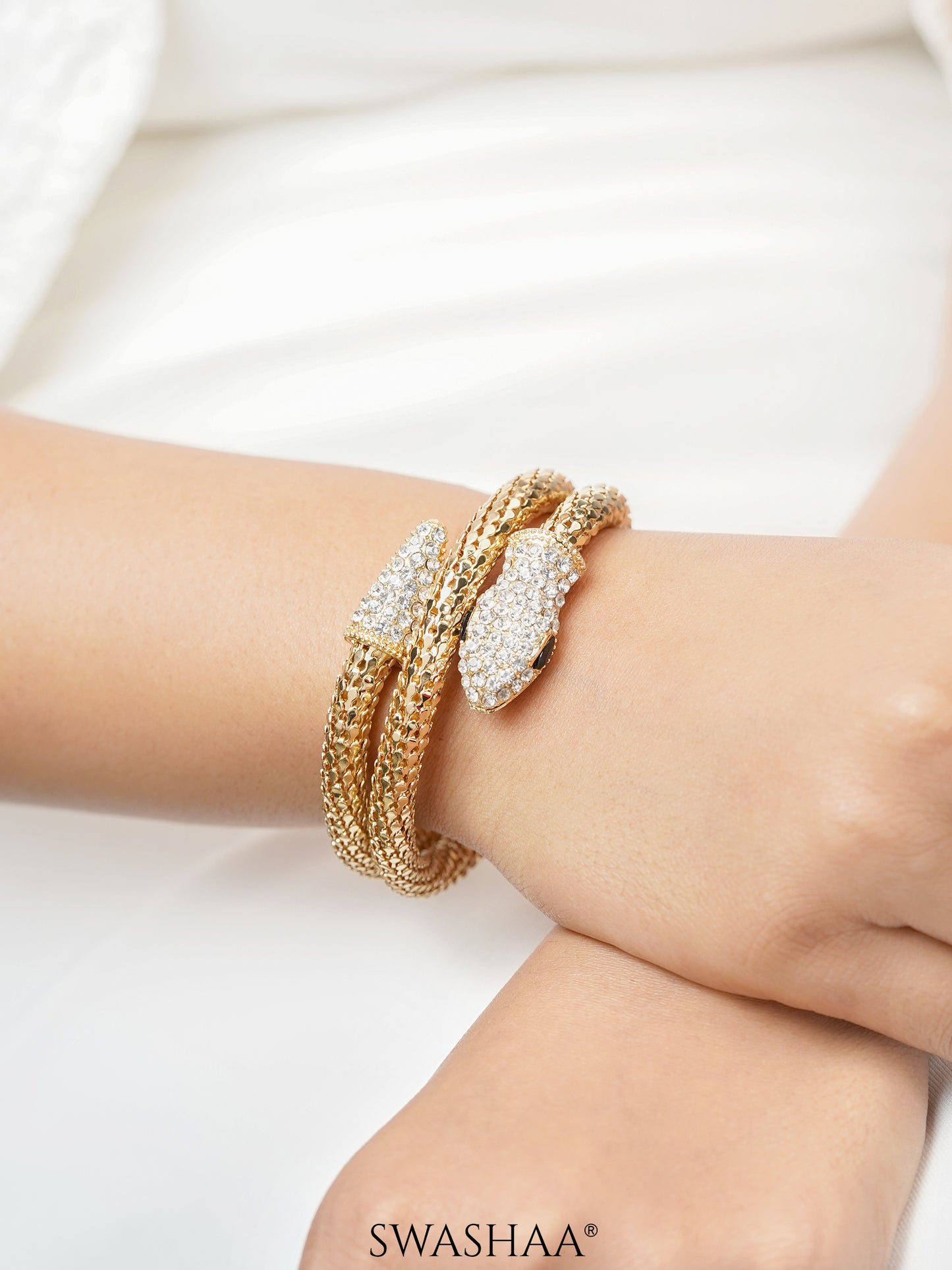 Lenka Snake 18K Gold Plated Bracelet