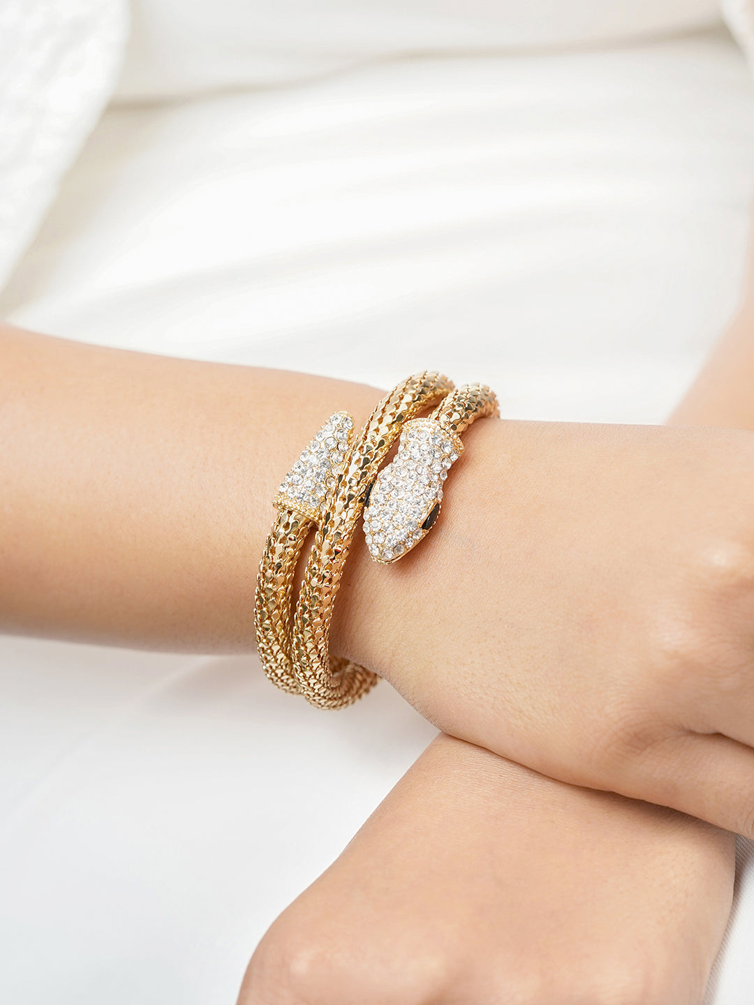 Lenka Snake 18K Gold Plated Bracelet