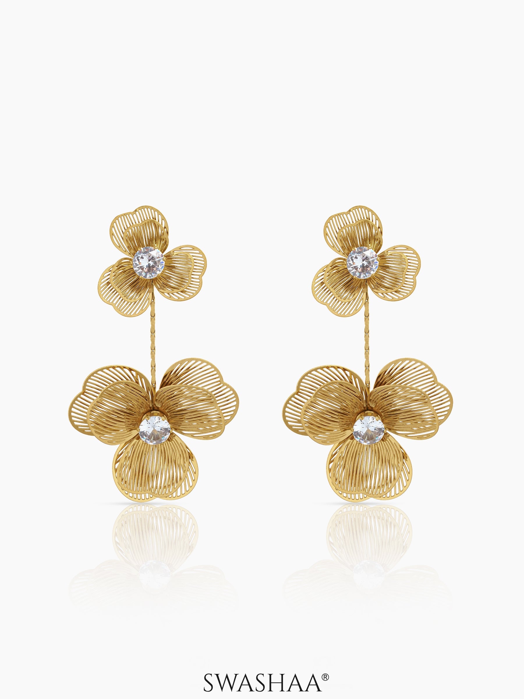 Liressa Flower Women's Drop Earrings