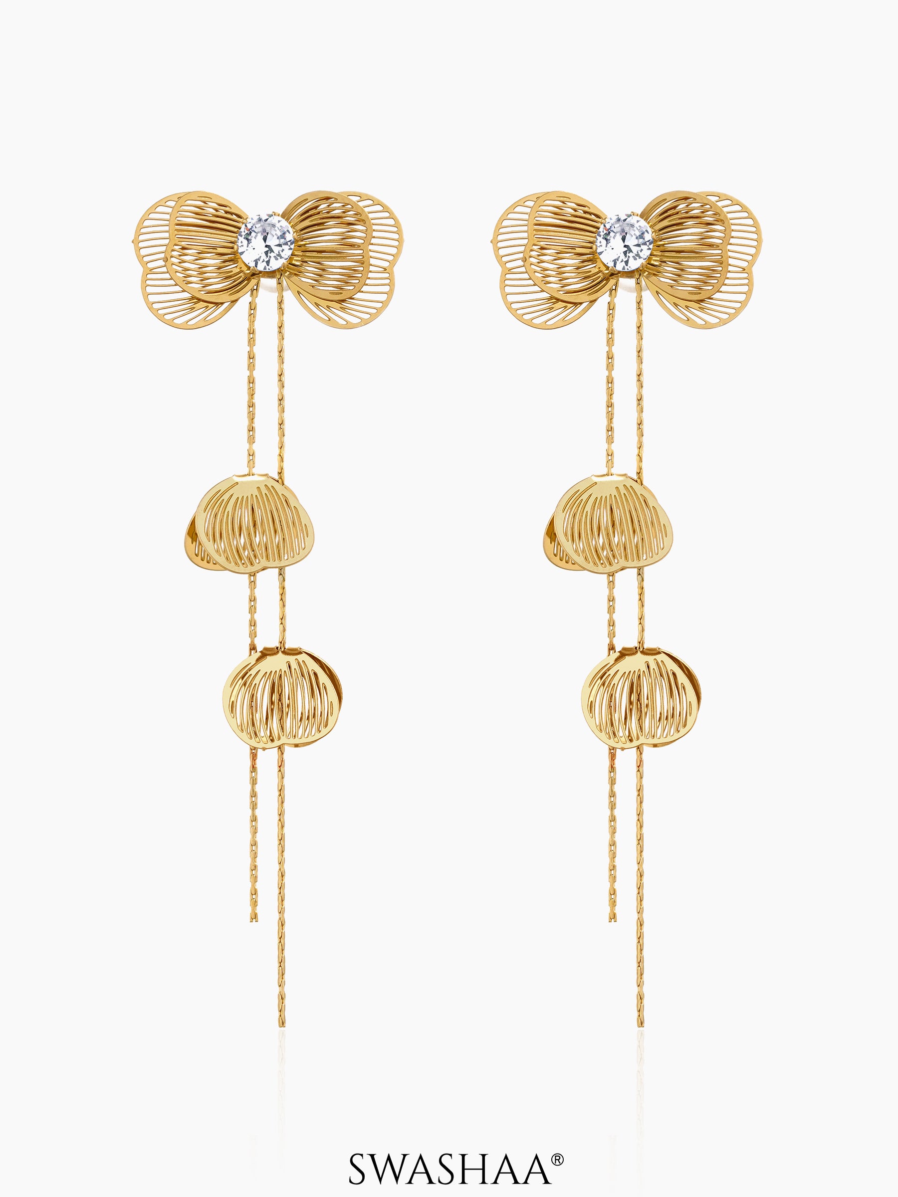Liressa Bow Women's Drop Earrings