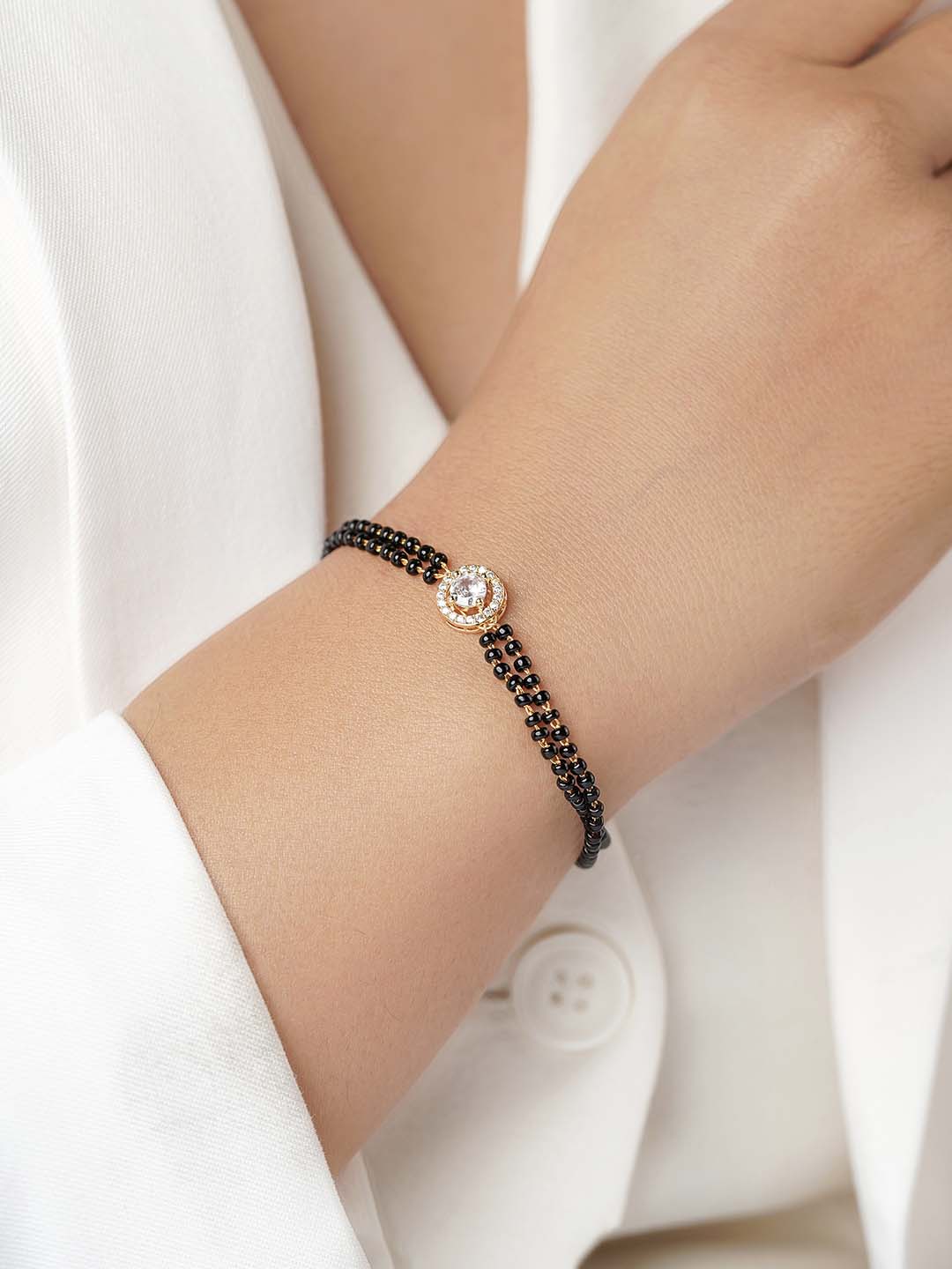 Lisa Diamond Mangalsutra Bracelet