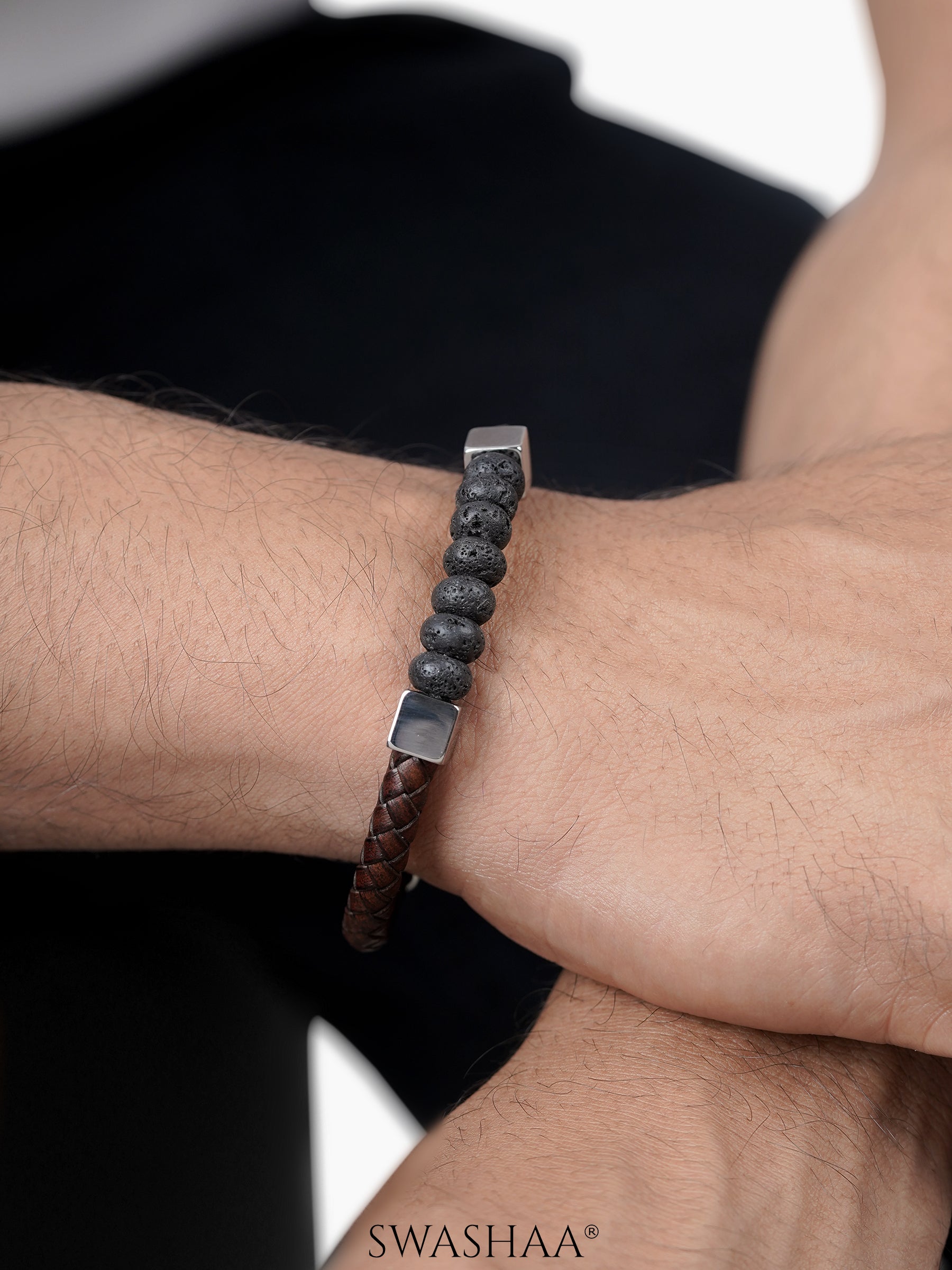 Lorel Men's Leather Bracelet