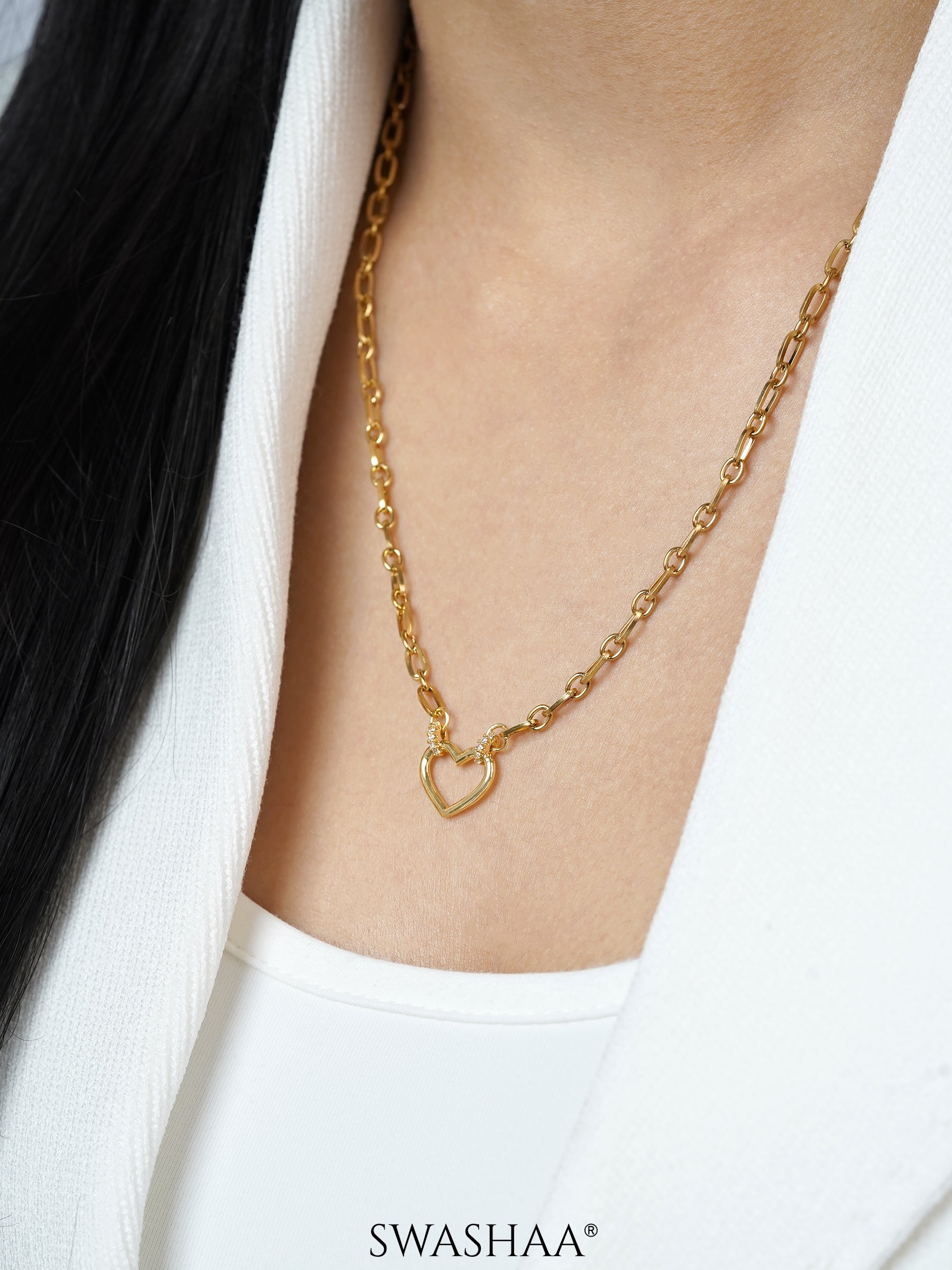 Luba Link Chain 18K Gold Plated Necklace