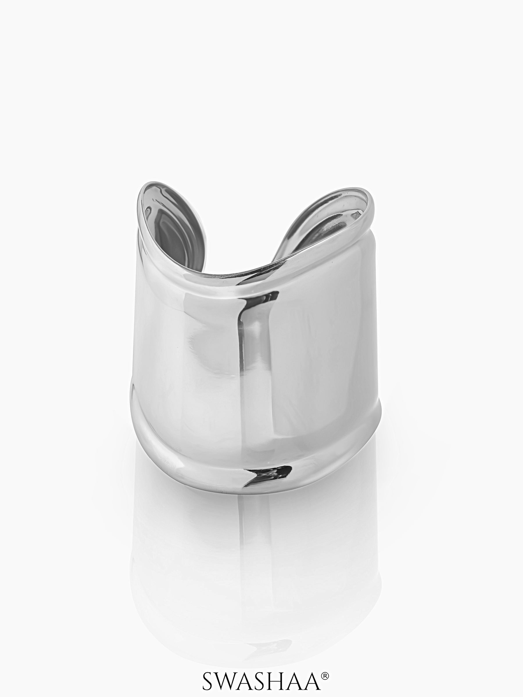 Lunava Bold Curve Cuff Bracelet