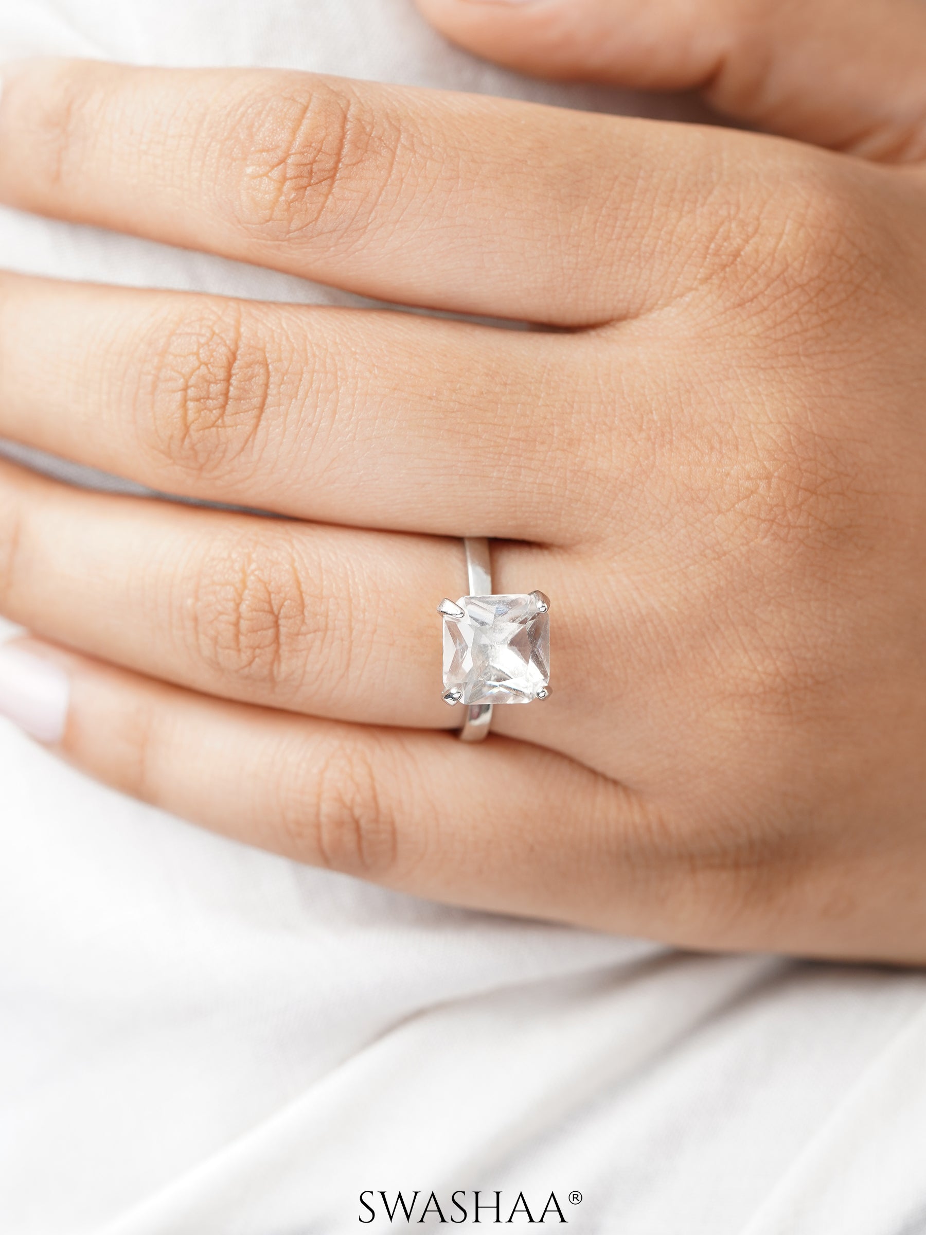 Mack Solitaire Ring
