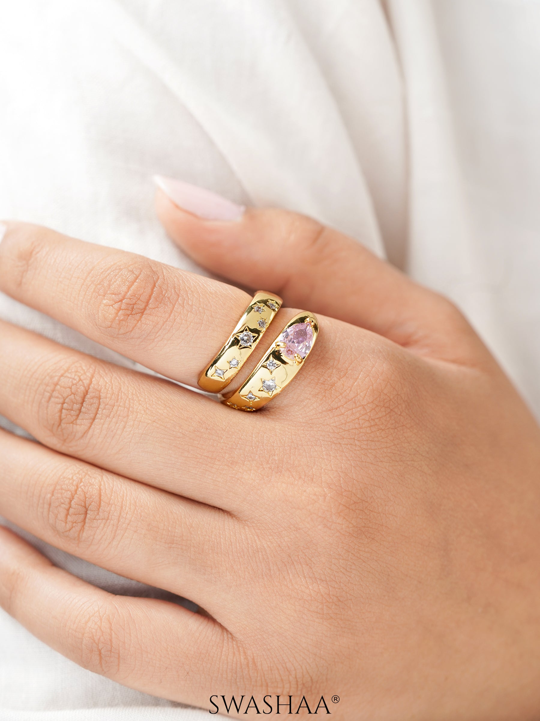 Madisson 18K Gold Plated Ring