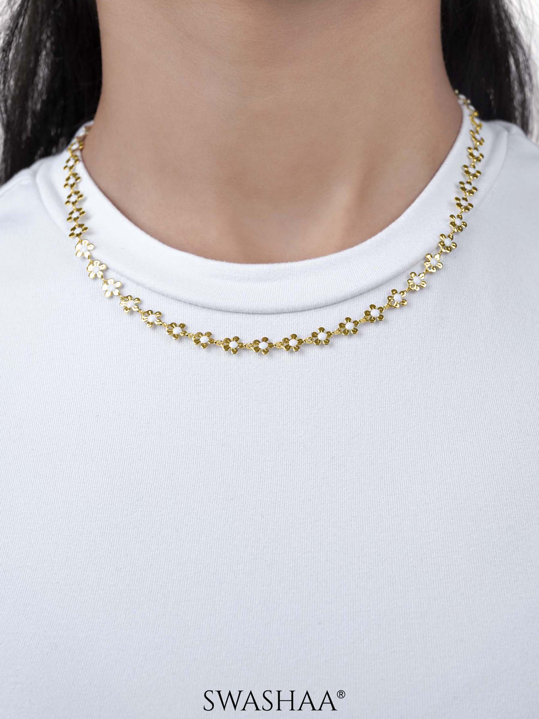 Madona 14K Gold Plated Necklace
