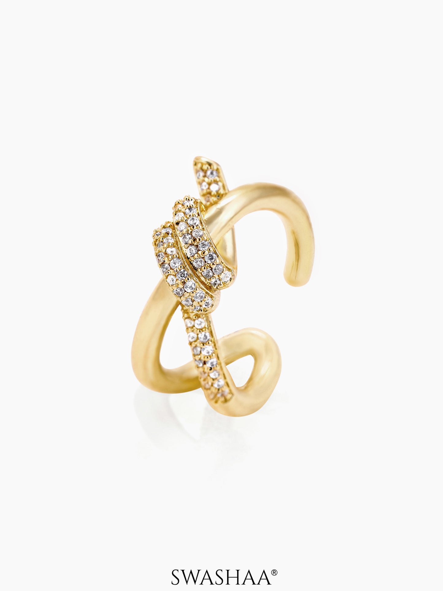 Mae 14K Gold Plated Ring Gold