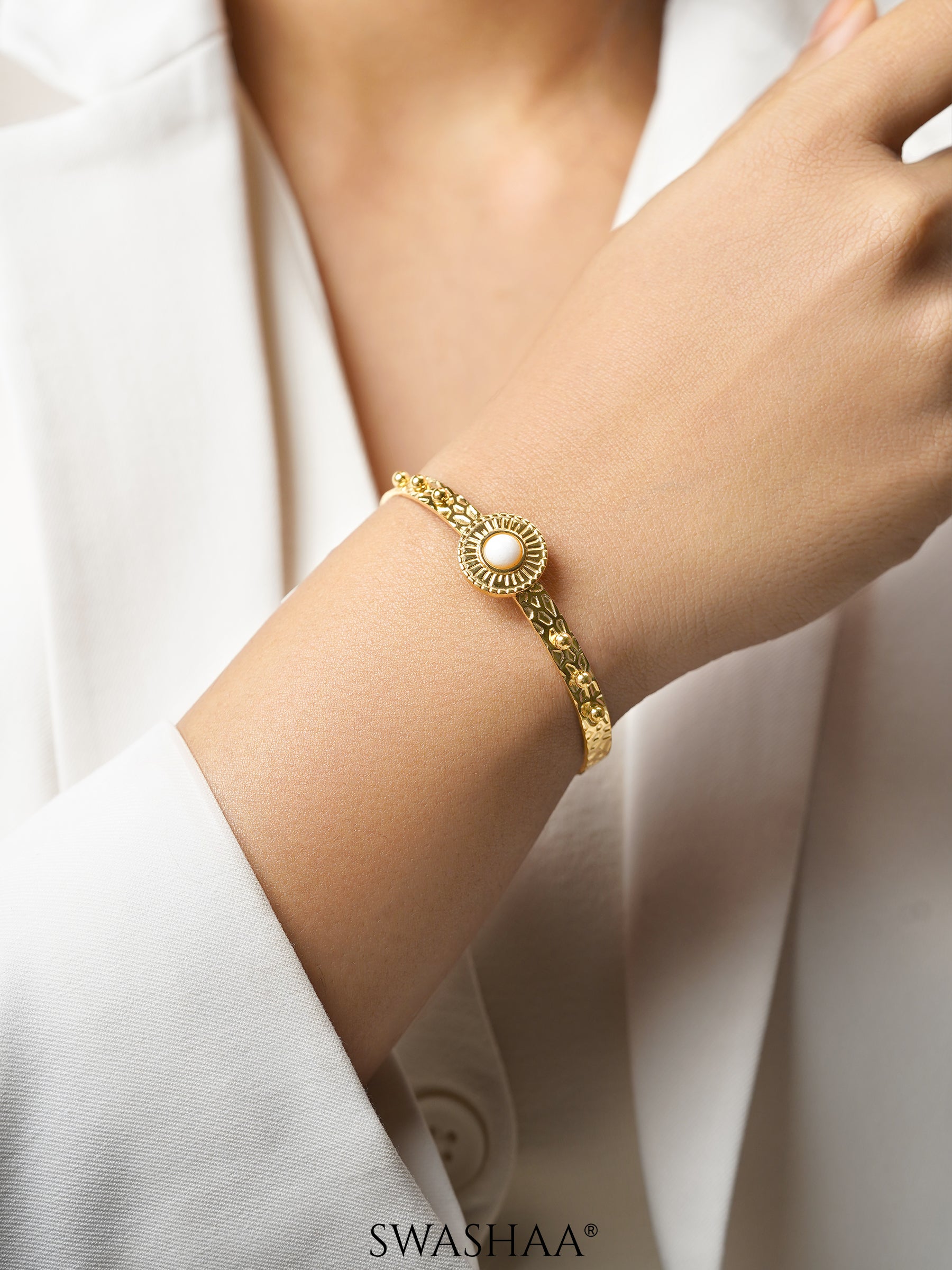 Manaha 18K Gold Plated Bracelet