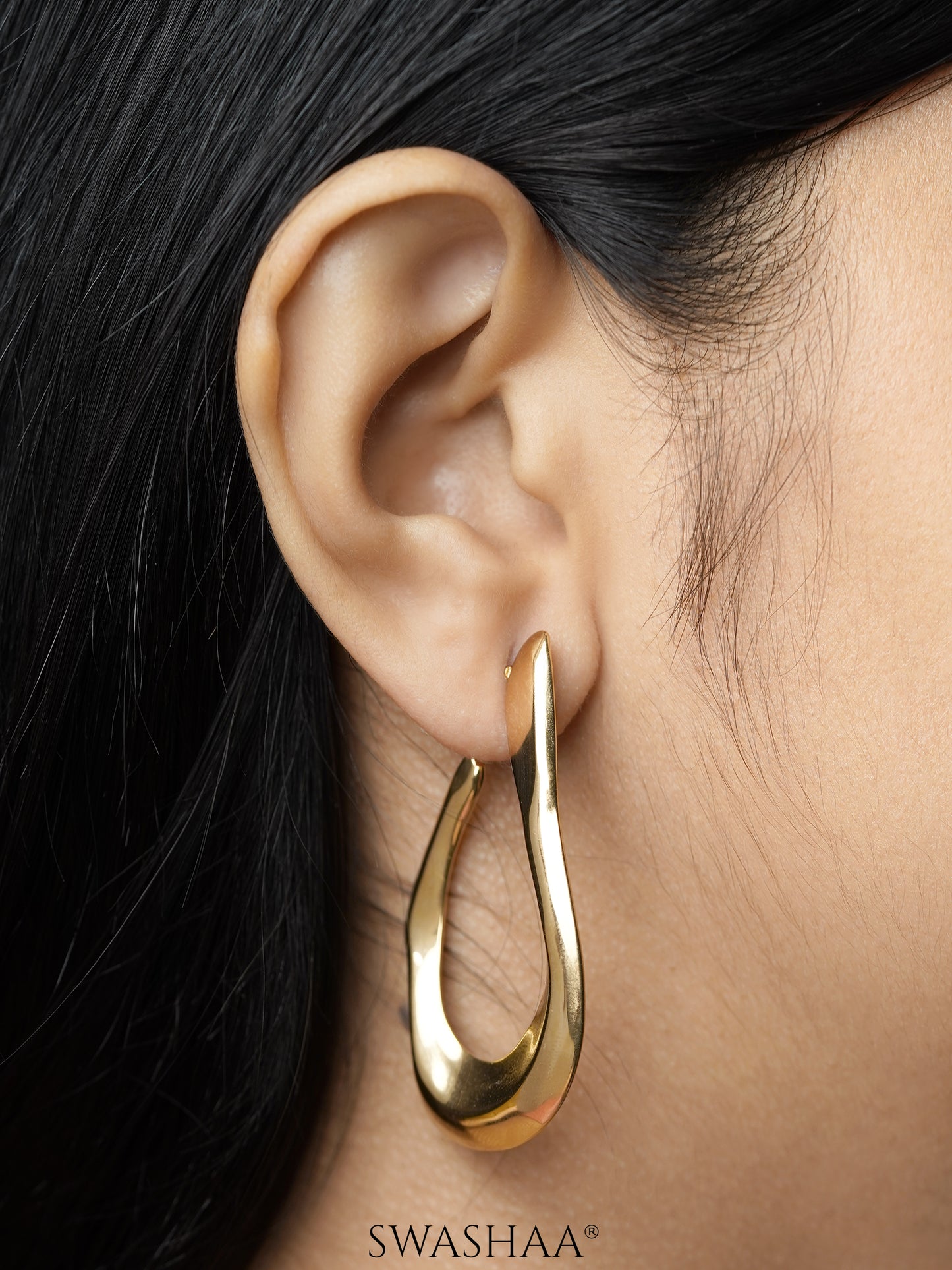 Manha 18K Gold Plated Earrings