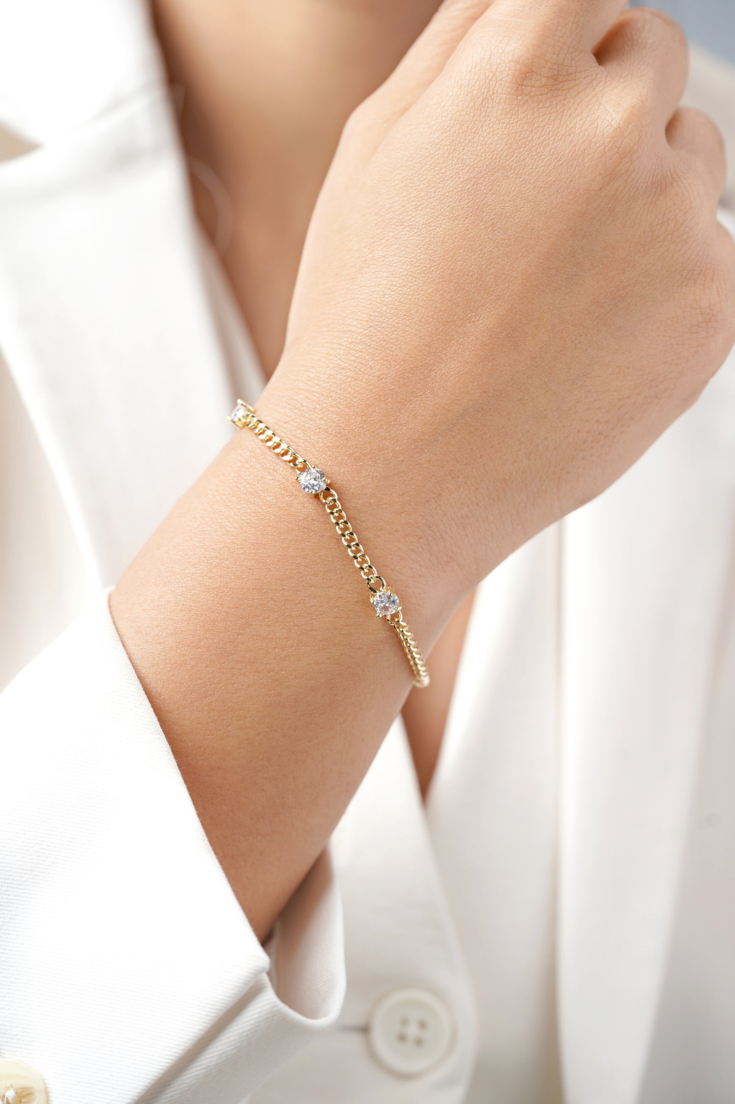 Margaret 18K Gold Plated Bracelet