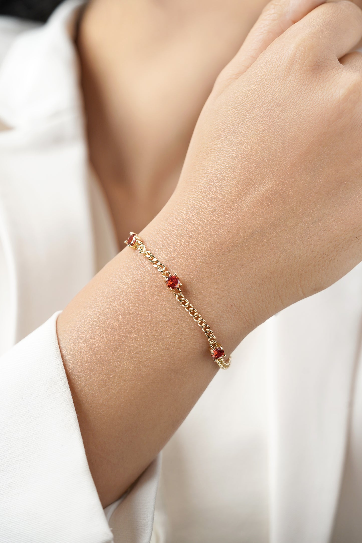 Margaret 18K Gold Plated Bracelet