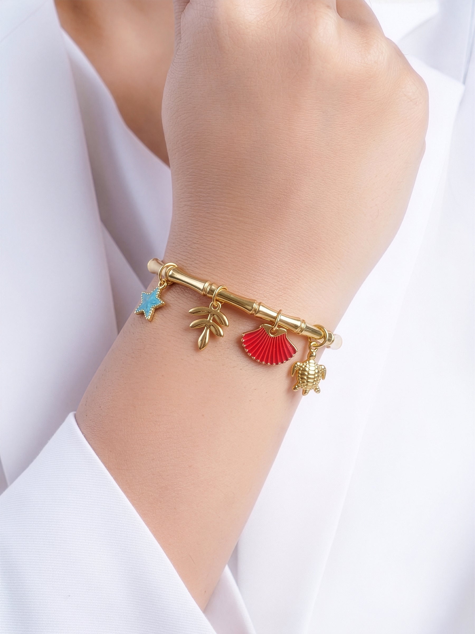 Mariel Ocean Charms band Bracelet