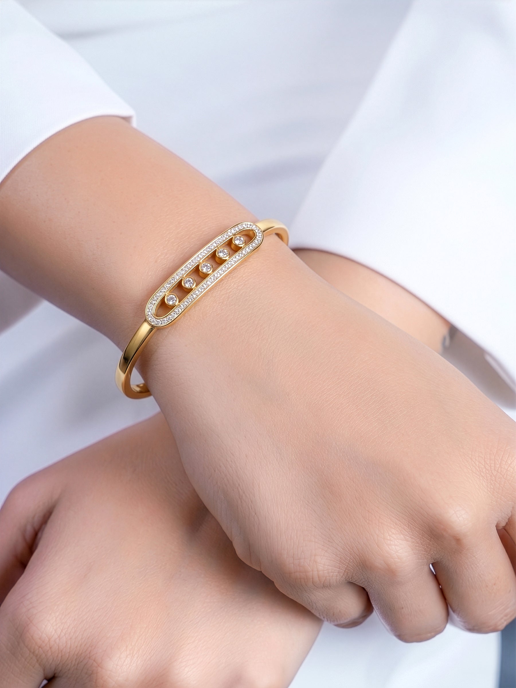 Marixa Diamond Band Bracelet